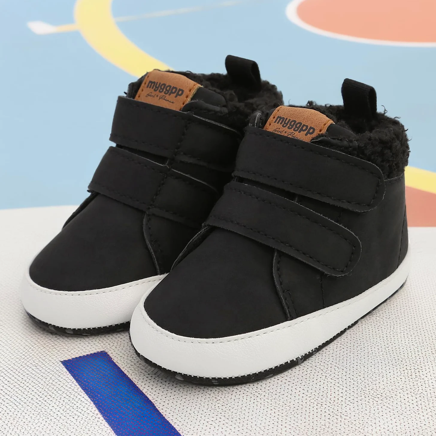 Zapatillas unisex con suela suave para bebés de 3 a 18 meses