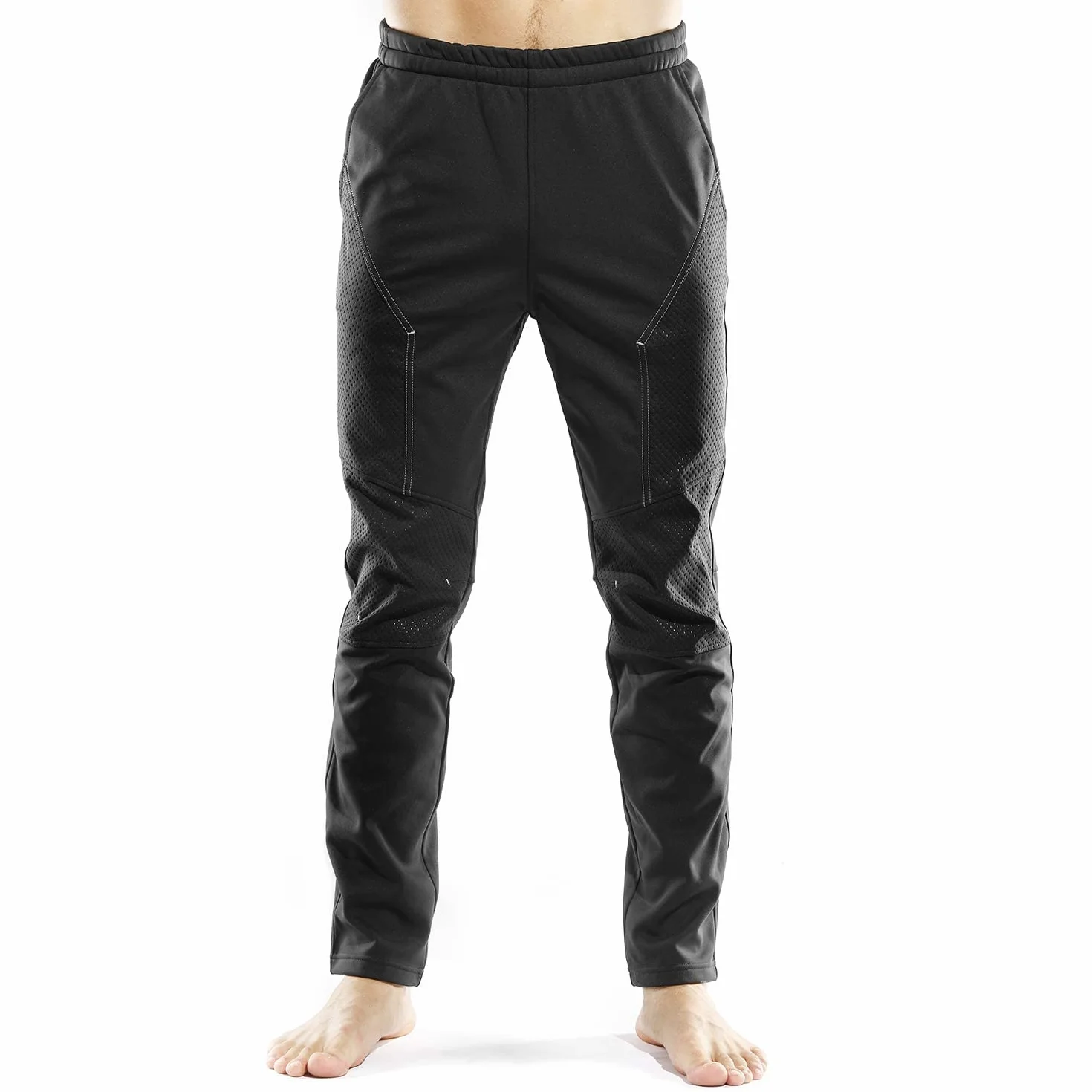 INBIKE Pantalon Largo Ciclismo Hombre Impermeable Forro Polar Deporte Aire Libre