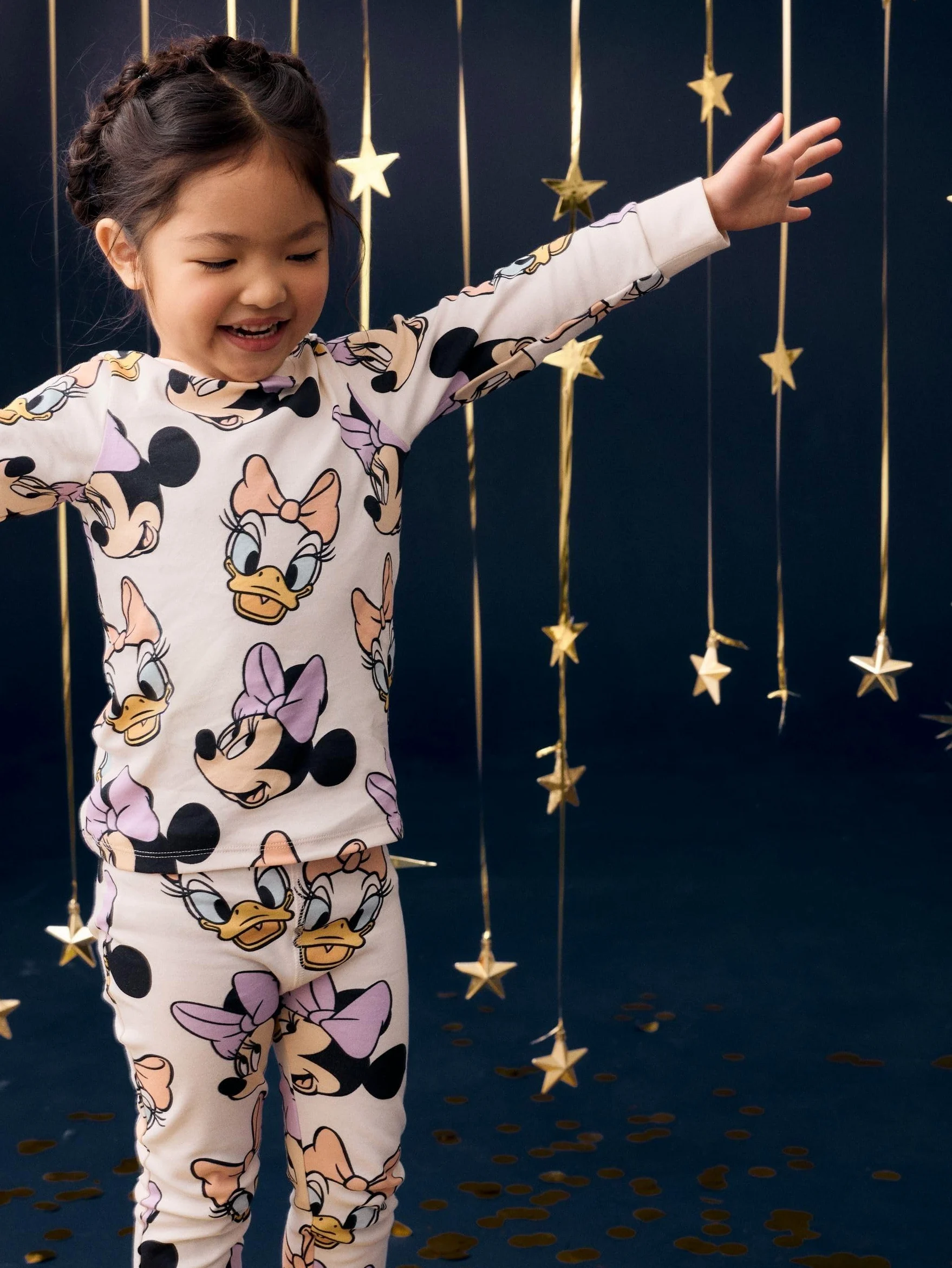 NEXT Niñas Pack de 3 Pijamas abrigados con Licencia de Minnie Mouse