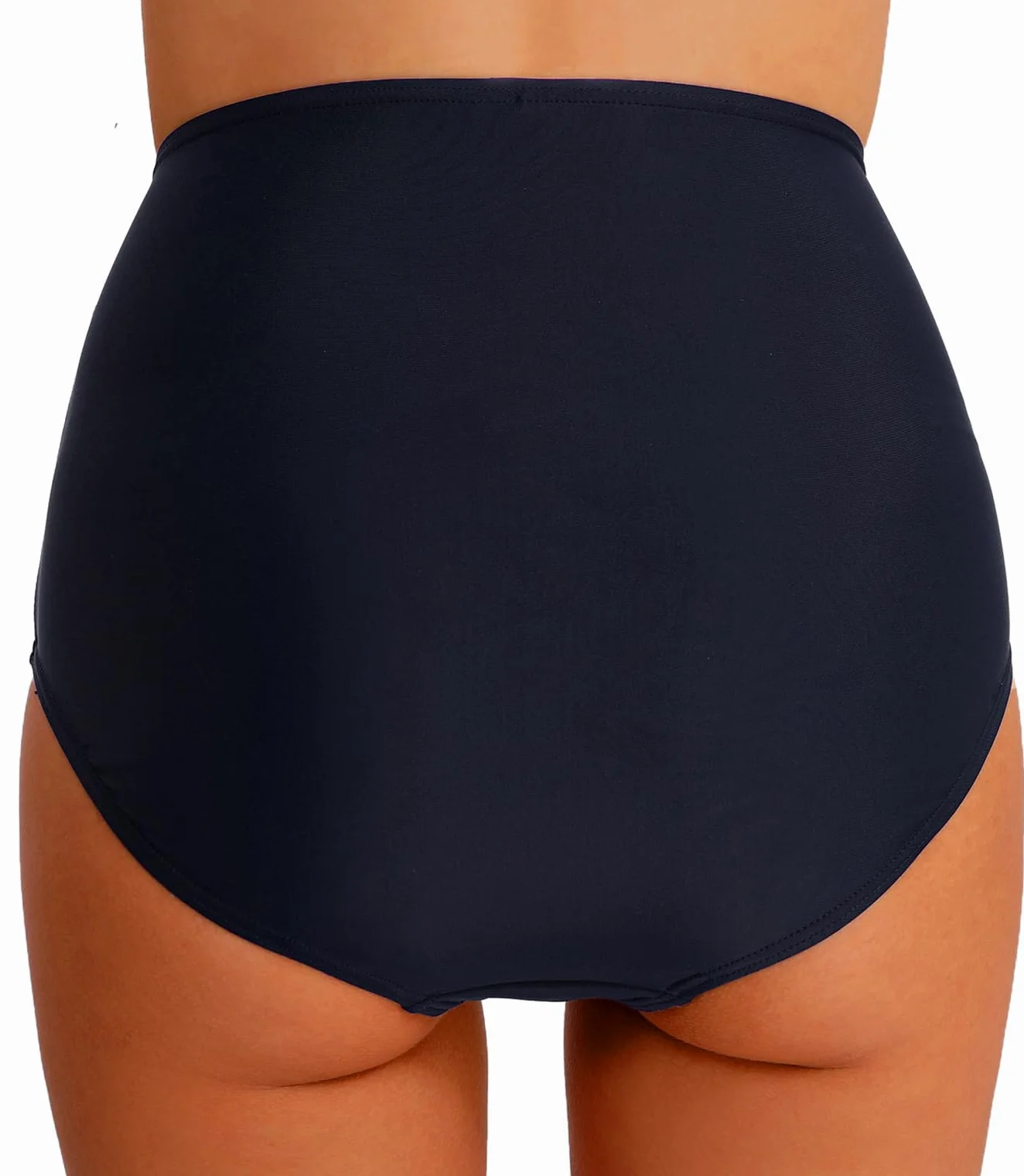 JFAN Braguita de Bikini Mujer Cintura Alta Bragas Bikini Vientre Plano Pantalón la Parte de Abajo Traje Baño Mujer