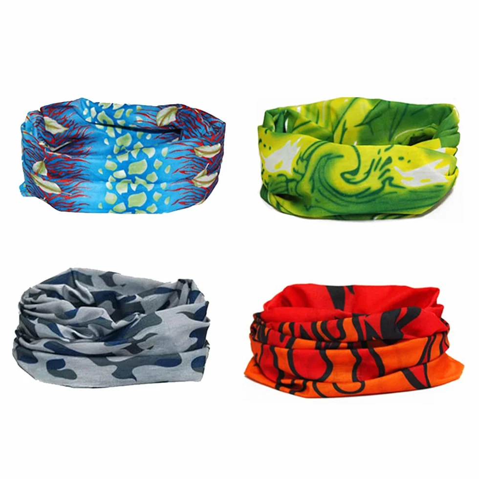 SLOSH Bandana Cintas Pelo Deporte Hombre Mujer Ciclismo Yoga Elastica Pañuelos Cabeza UV
