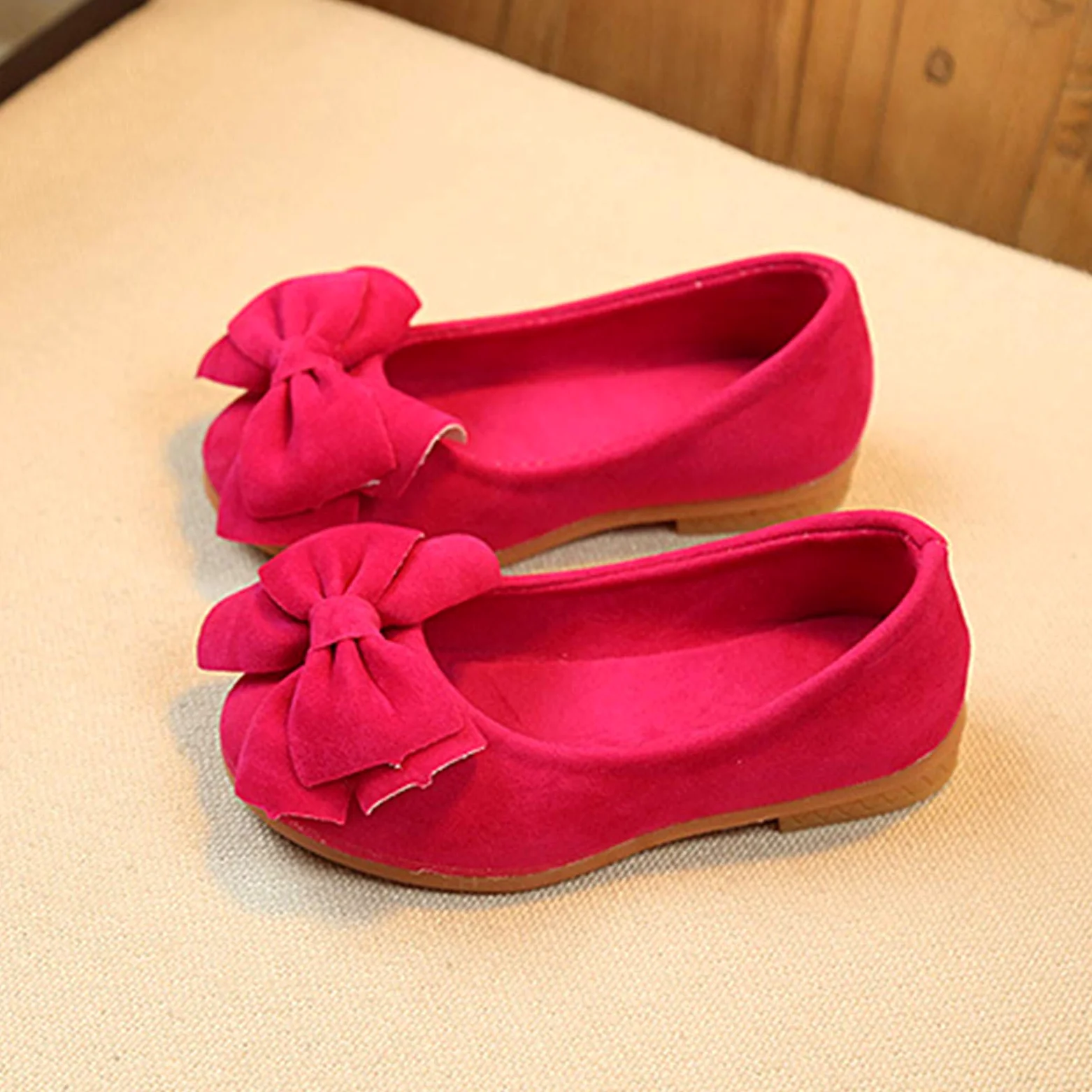 Zapatos de Princesa para Bebé Niñas Bailarinas con Estudiante Sólidos