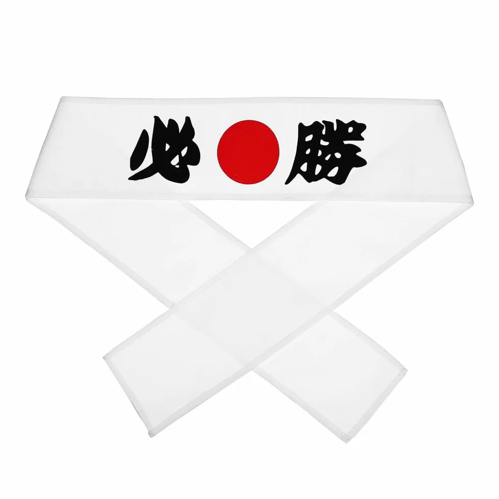 Banda para la cabeza de karate japonesa ninja para entrenamiento de artes marciales