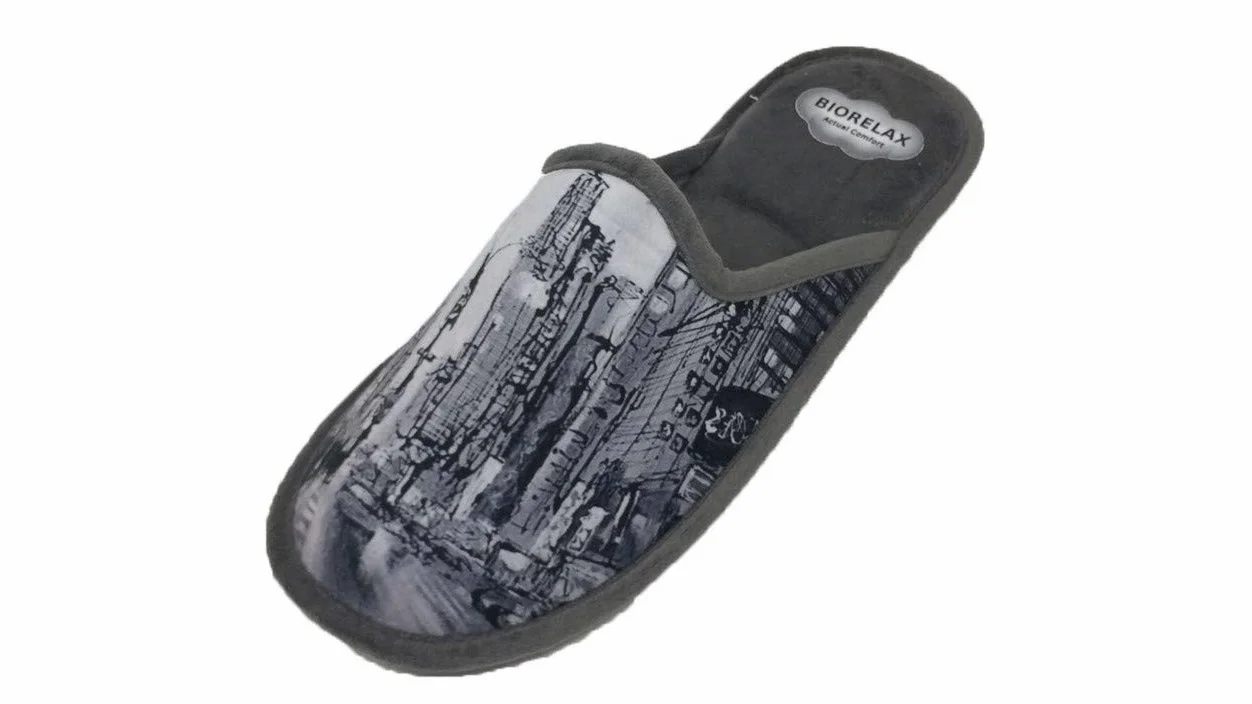 Biorelax Zapatillas de Estar por casa/Hombre Grenoble