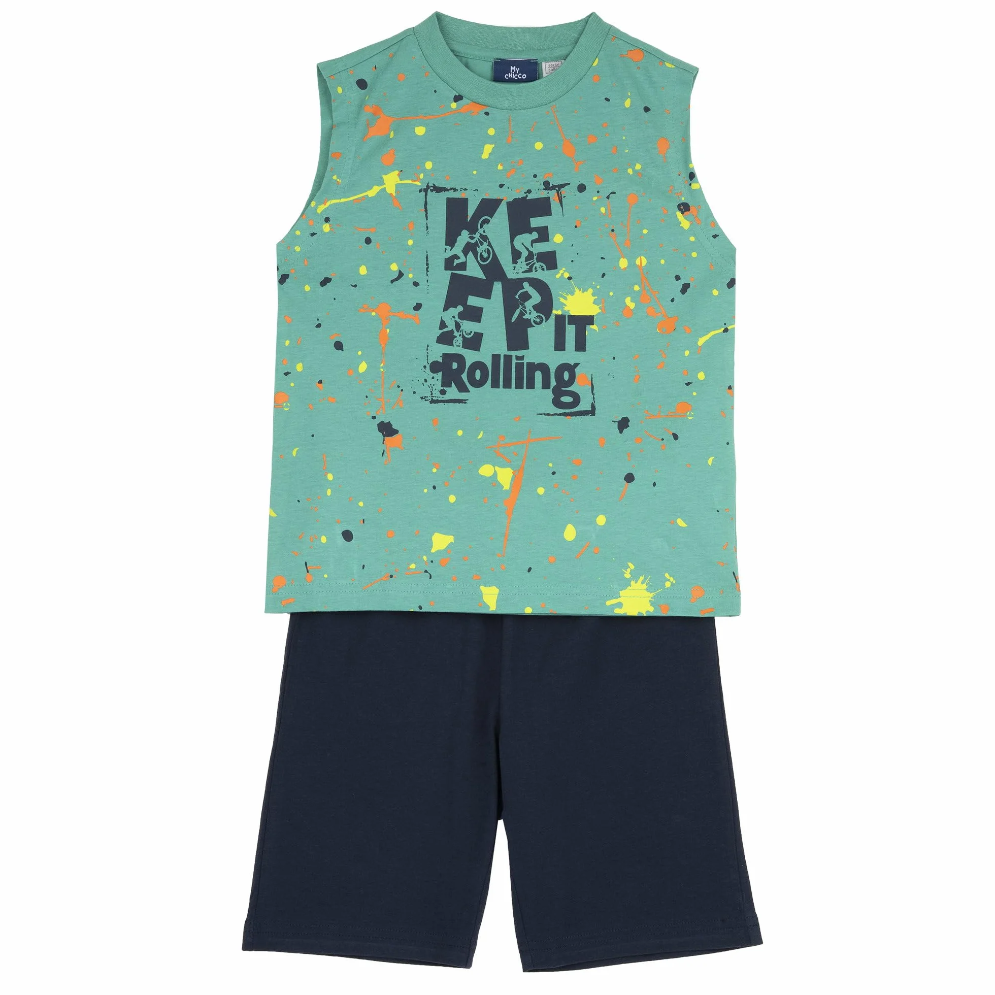 Chicco Completo Canottiera E Pantaloncini Tangle top and shorts Niños (Pack de 1)