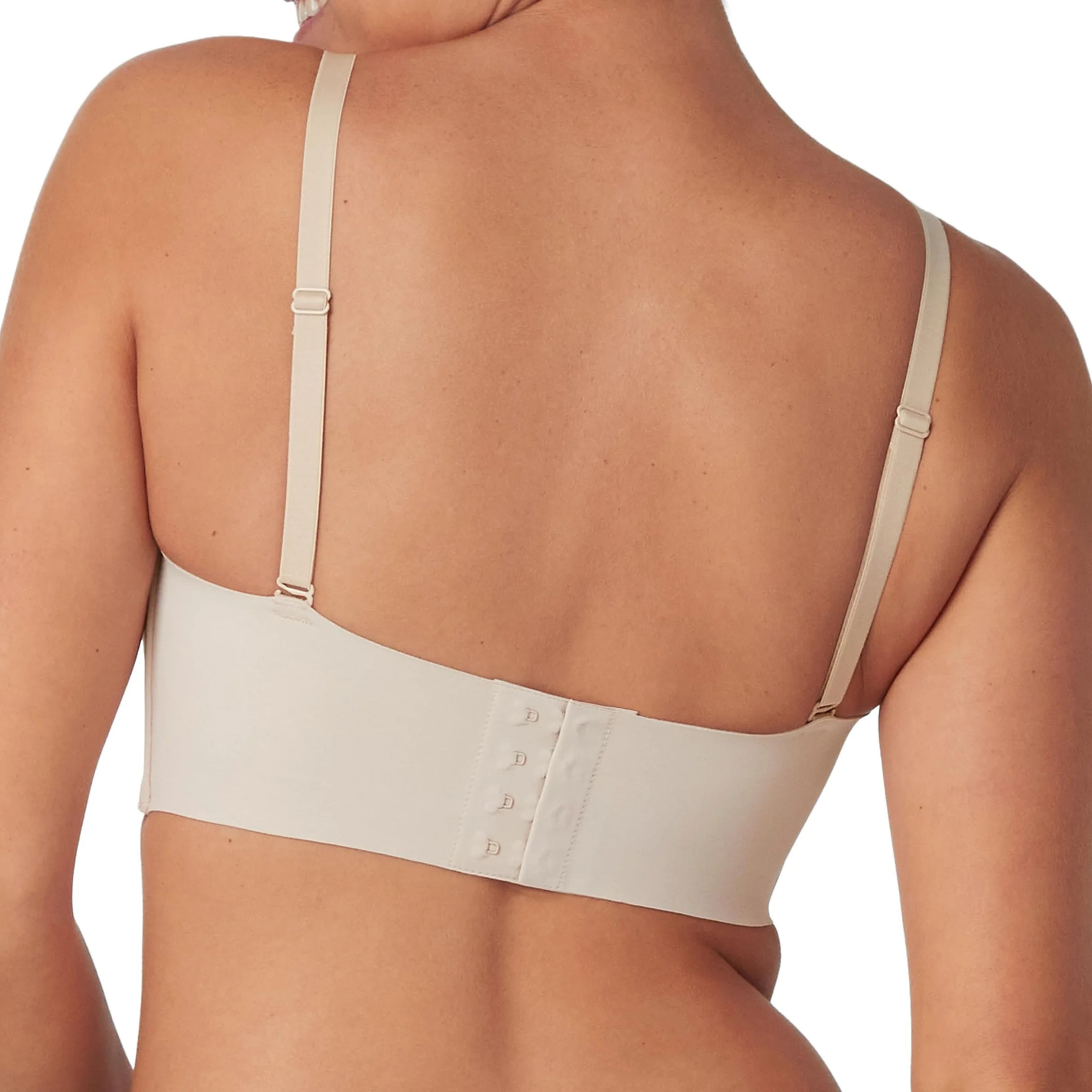 Maidenform Tailored Strapless Wire Free Bra Sujetador, Opaco para Mujer