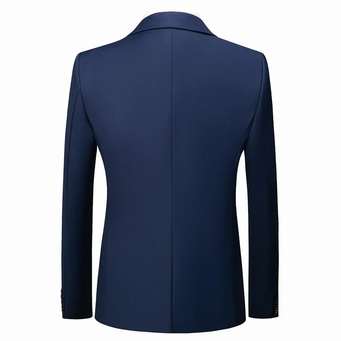 KUDORO Trajes de hombre de 2 piezas, corte ajustado, para bodas, negocios, un botón, traje de hombre