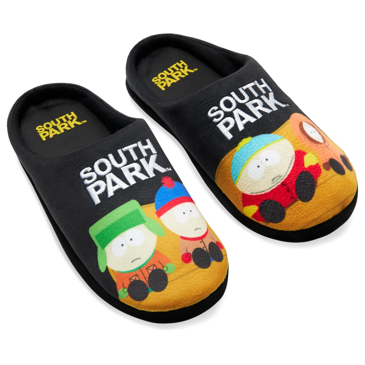 South Park Zapatillas de Estar para Hombre - Pantuflas de Casa de Invierno