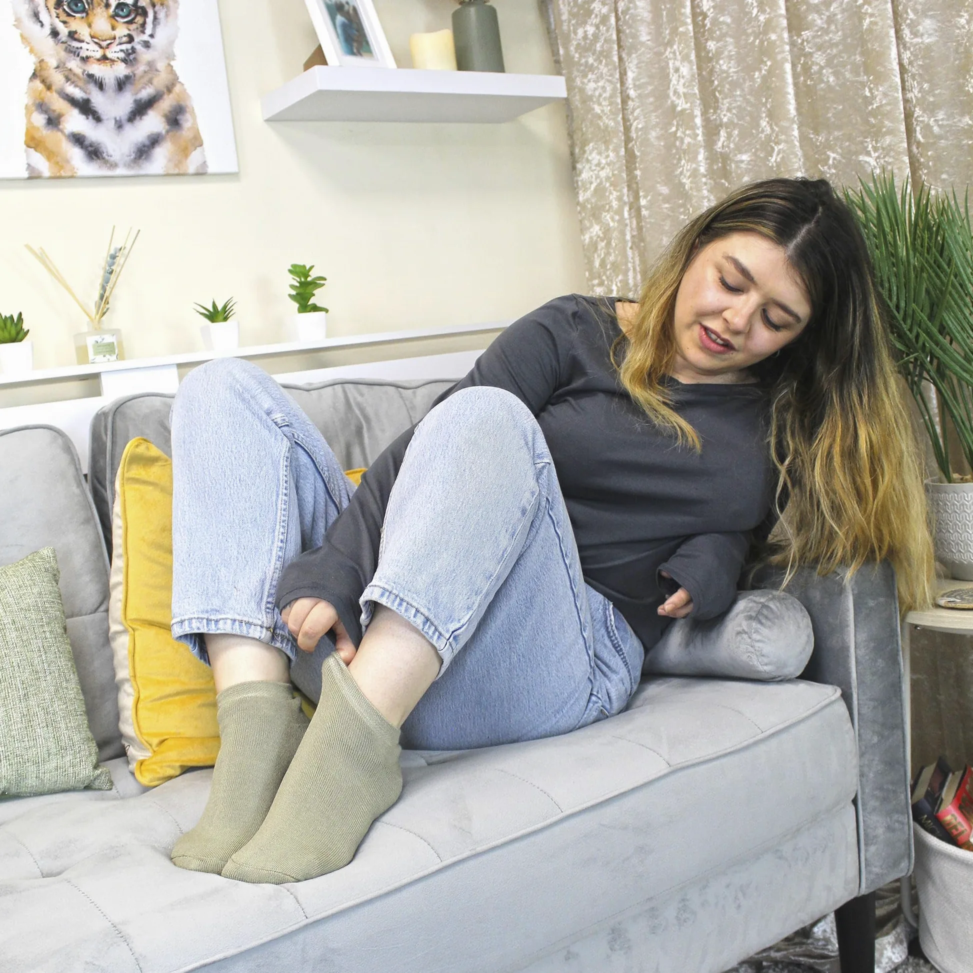 Sock Snob - Pack De 12 Pares De Calcetines Tobilleros Para Mujer, Gruesos Y Cálidos Para Invierno