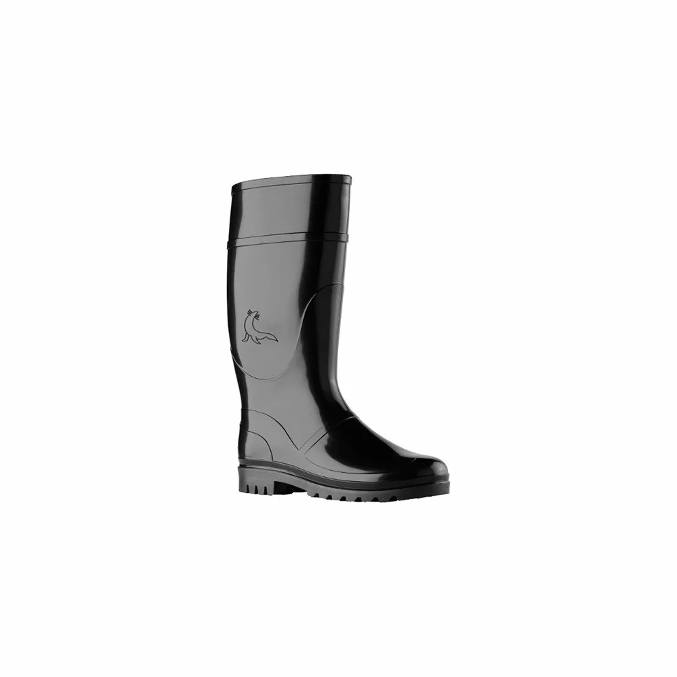 Bota agua caña alta negra. nº 44