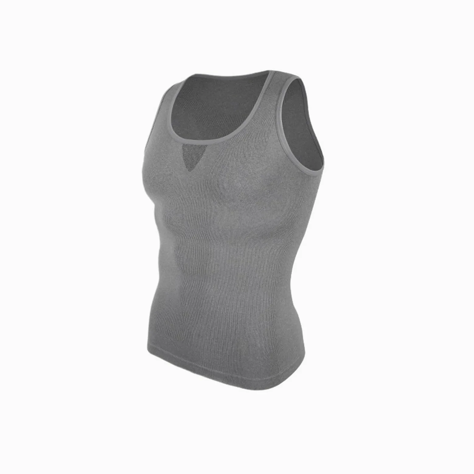 Faja Reductora de Abdomen para Hombre, Camiseta de compresión para el Pecho, Faja Moldeadora de Abdomen, Chaleco Adelgazante, corsé de Entrenamiento de Cintura para Hombre.