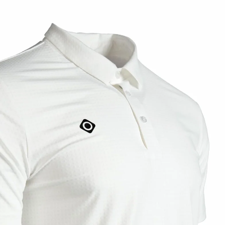 Izas Destin Polo Técnico de Hombre. Camiseta de Manga Corta Ligera y Transpirable para Actividades al Aire Libre y Uso Diario. Ice. XL