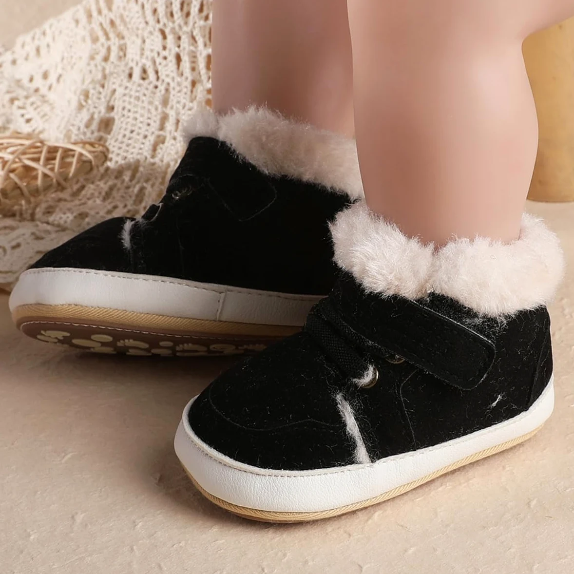 Zapatos deportivos de piel sintética para bebés, niños y niñas, con suela de goma suave, mocasines Oxford antideslizantes para recién nacidos, uniformes de boda, zapatos de vestir