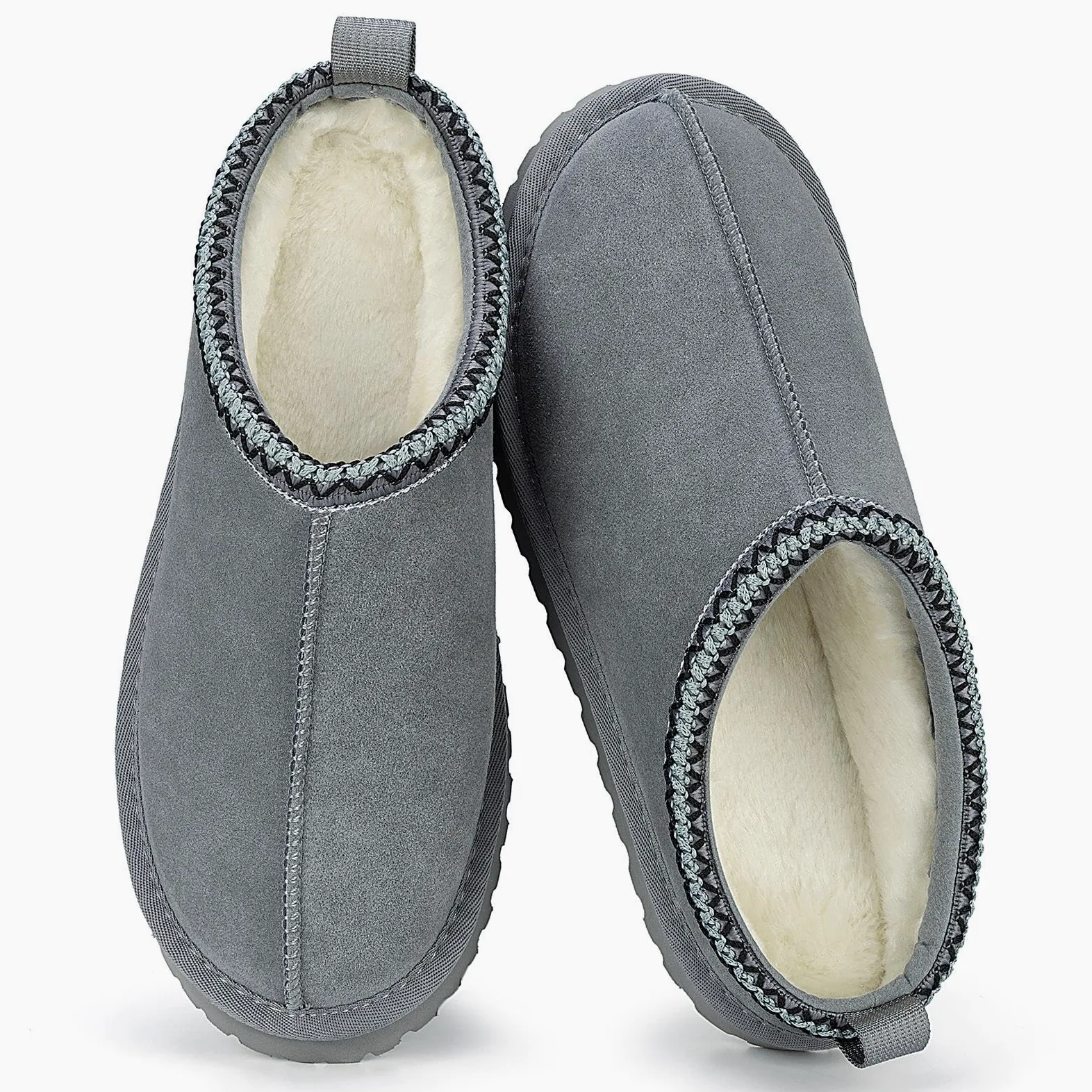 Mishansha Zapatillas Casa Mujer Invierno | Pantuflas de Peluche, Cálido, Antideslizantes