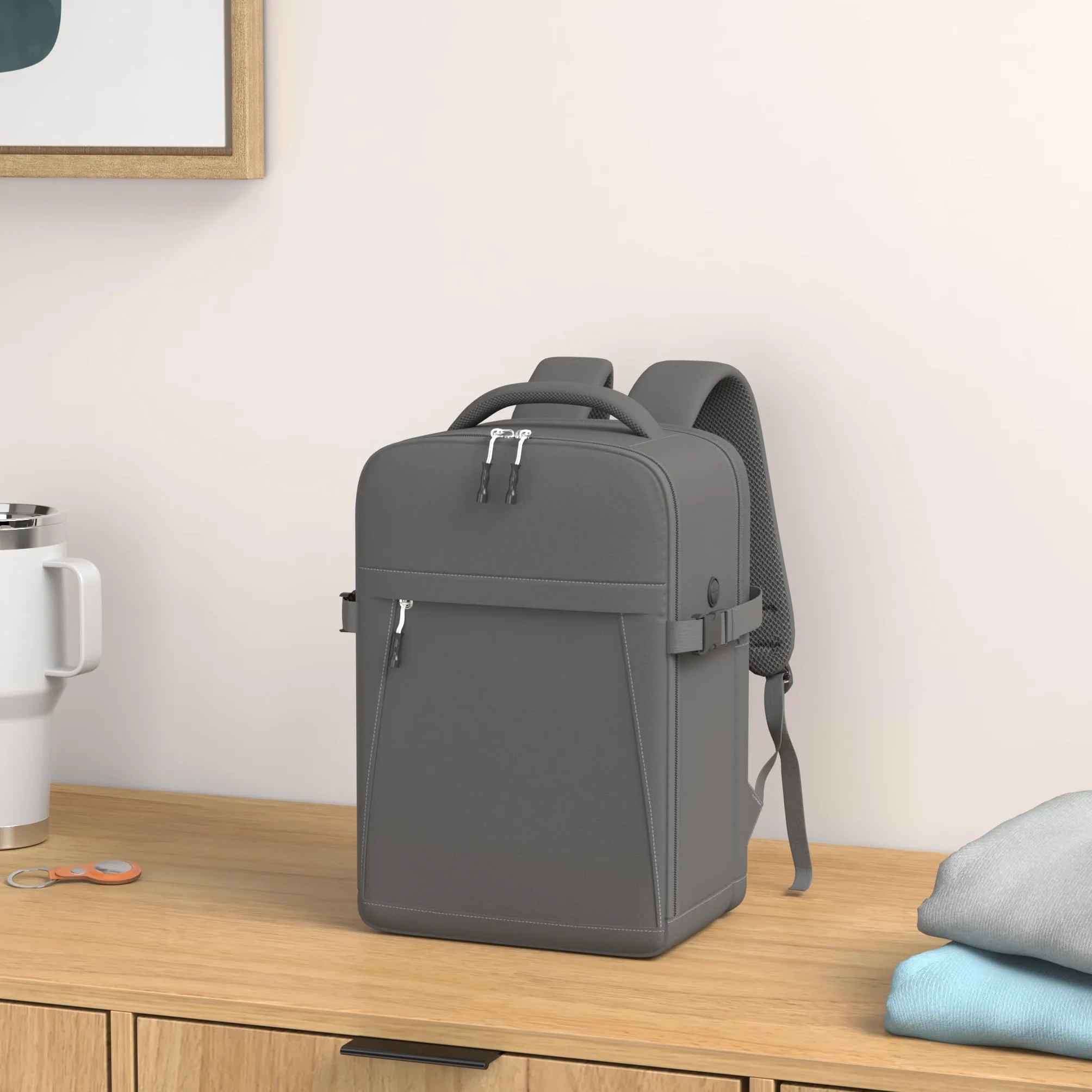 Xkdoai Mochila 40x30x20 Mochila Viaje Cabina Avion para Ryanair Wizz Air Easyjet Equipaje de Mano Bolsa Antirrobo Resistente Al Agua