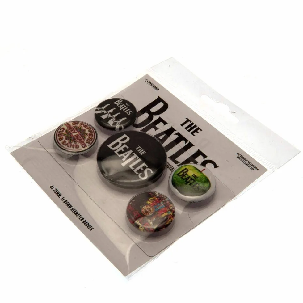 Pyramid International BP80476 The Beatle - 1 insignia grande (4 x 25 mm) y 4 más pequeños (1 x 38 mm)