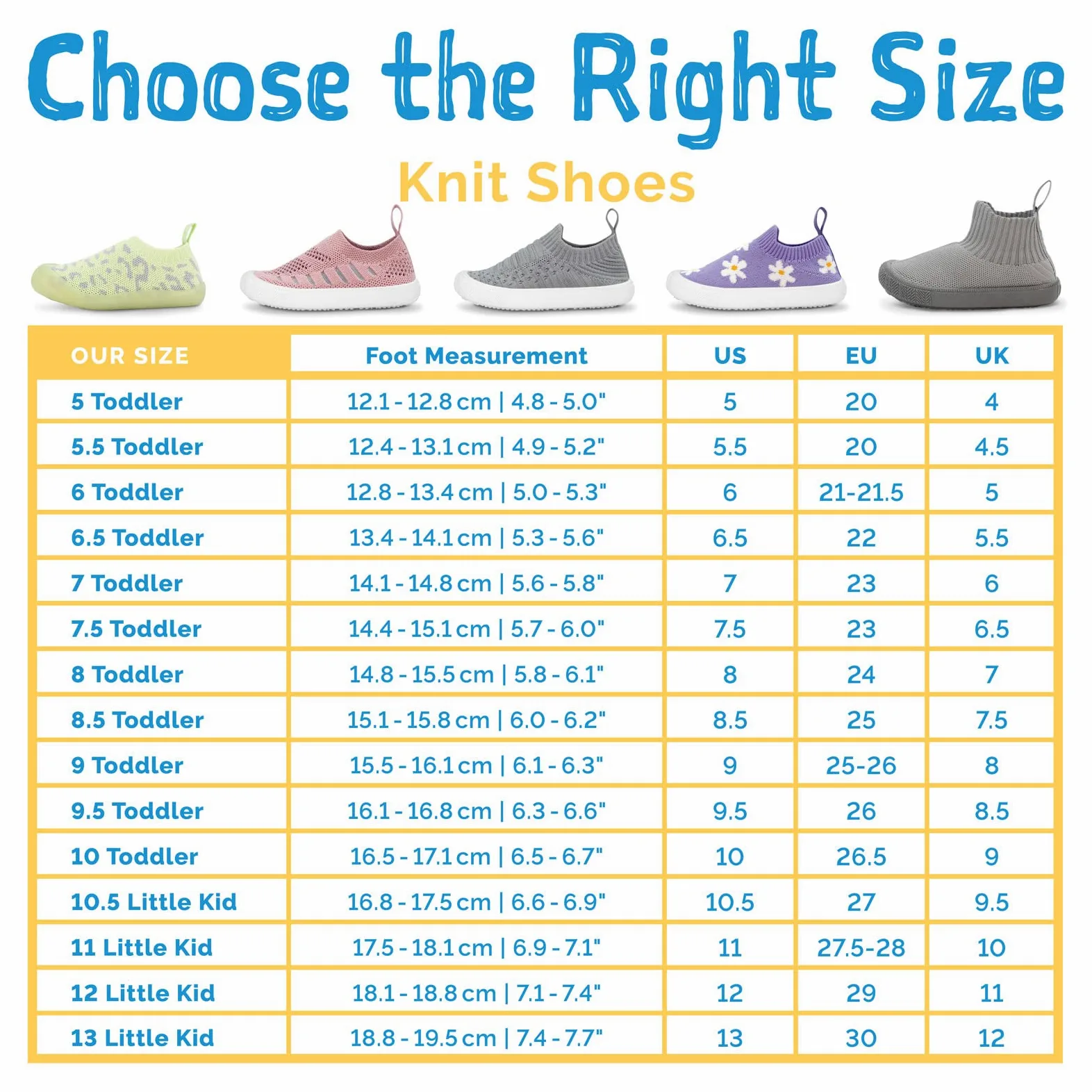 Jan & Jul Zapatos de Punto para niños con Plantilla Suave para amortiguación de Aire, livianos, Lavables a máquina (niños y niñas)
