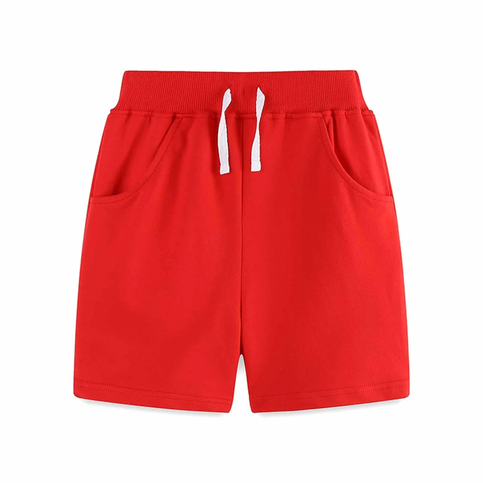 Ropa de 15 años para niños pequeños Sólido Ctton Comodidad Suave Bebé Deportes Jogger Pantalones Cortos Niños Niñas Pantalones Casual Pantalones Cortos Niño 98