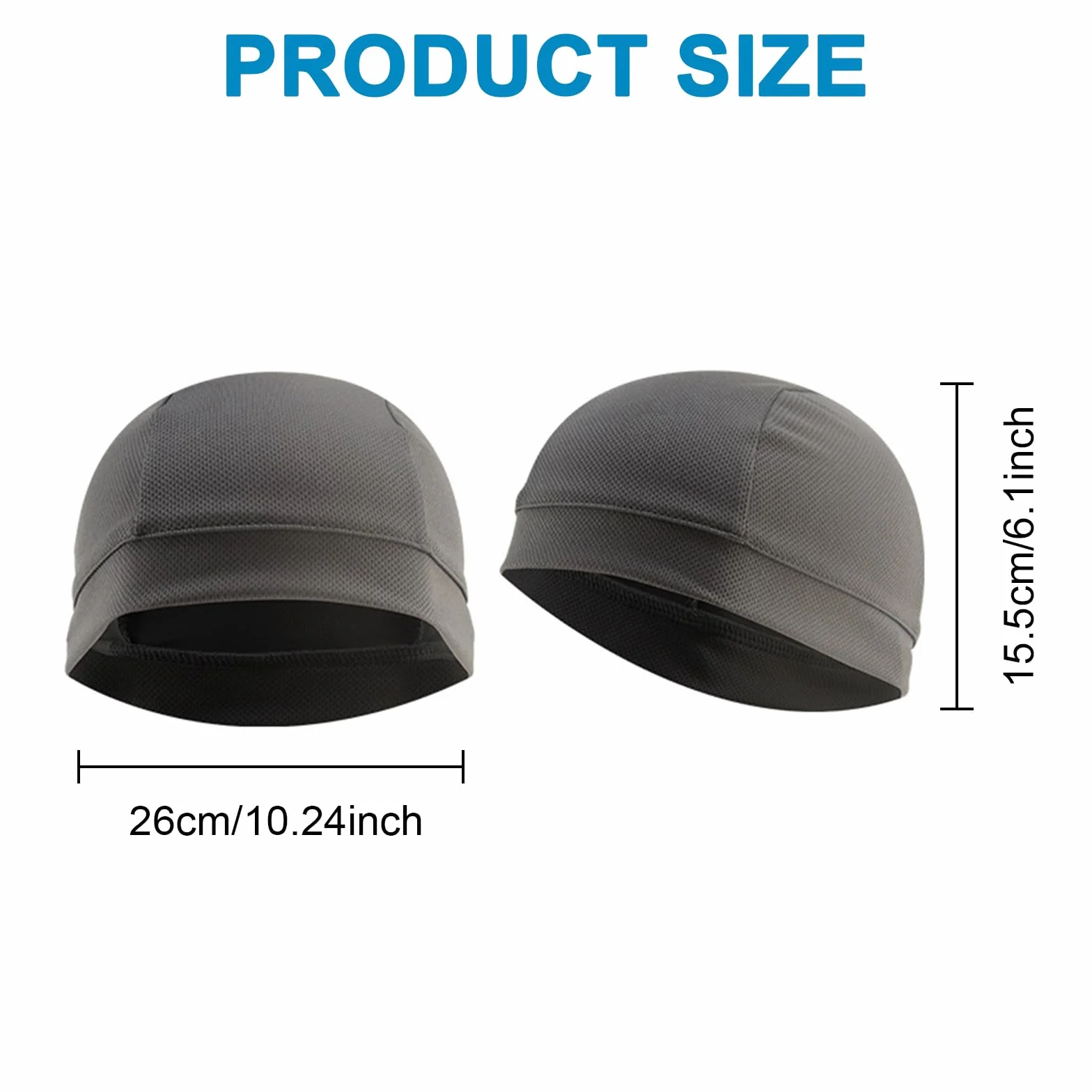 Gorro de Ciclismo Multifuncional para Hombre Mujer, Skull Cap Verano Respirable, Forro para Casco Moto Bici