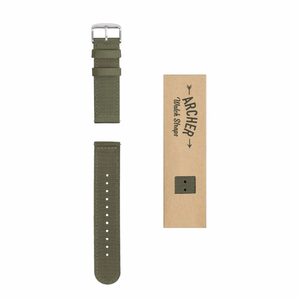 Archer Watch Strap - Correas de Reloj de Nailon Premium de Liberación Rápida