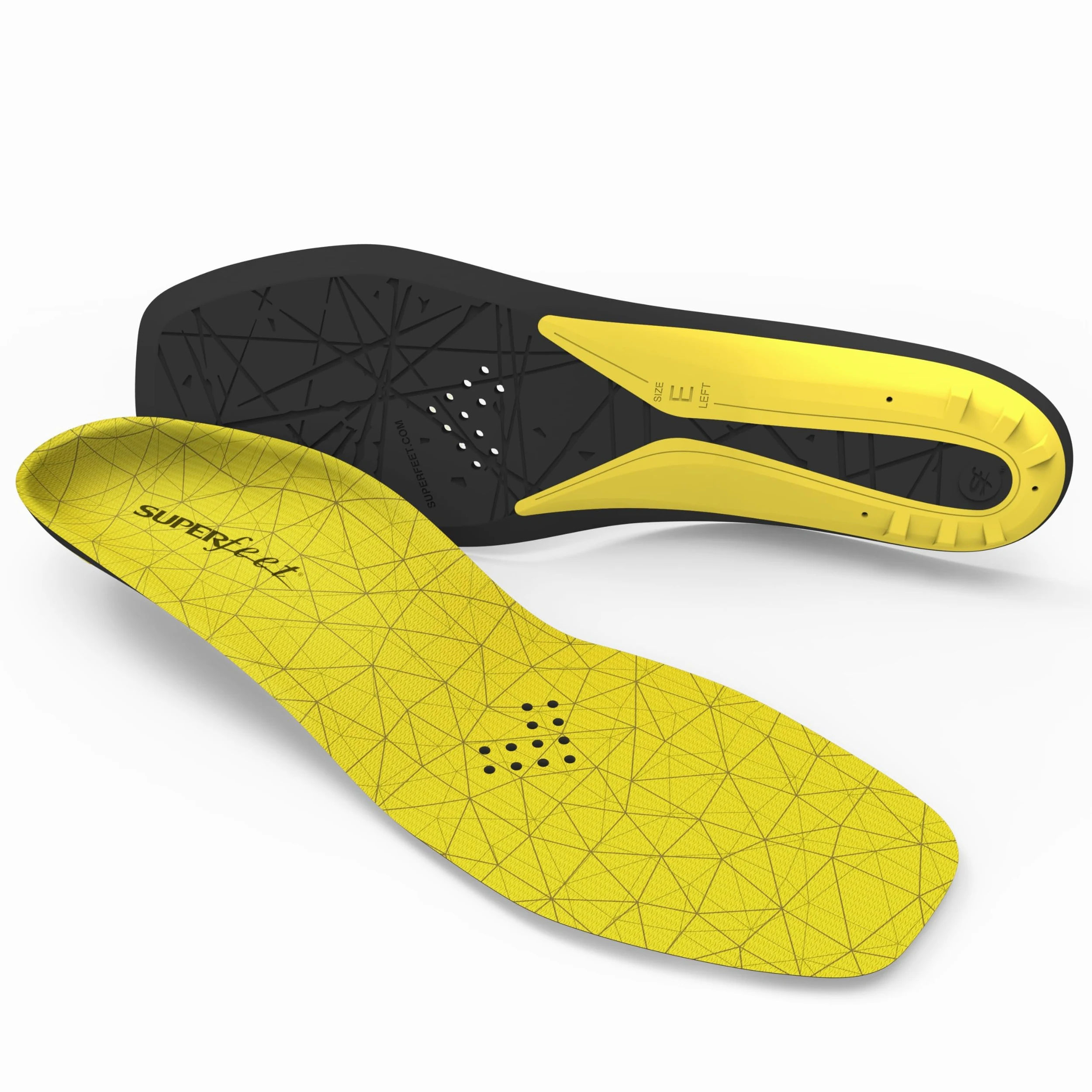 Superfeet - Plantillas Acolchadas Hockey - Plantillas de Espuma Para Patines | Plantillas de Espuma para Patines, Soporte Flexible del Talón, Antepié Perforado con Control de Olores