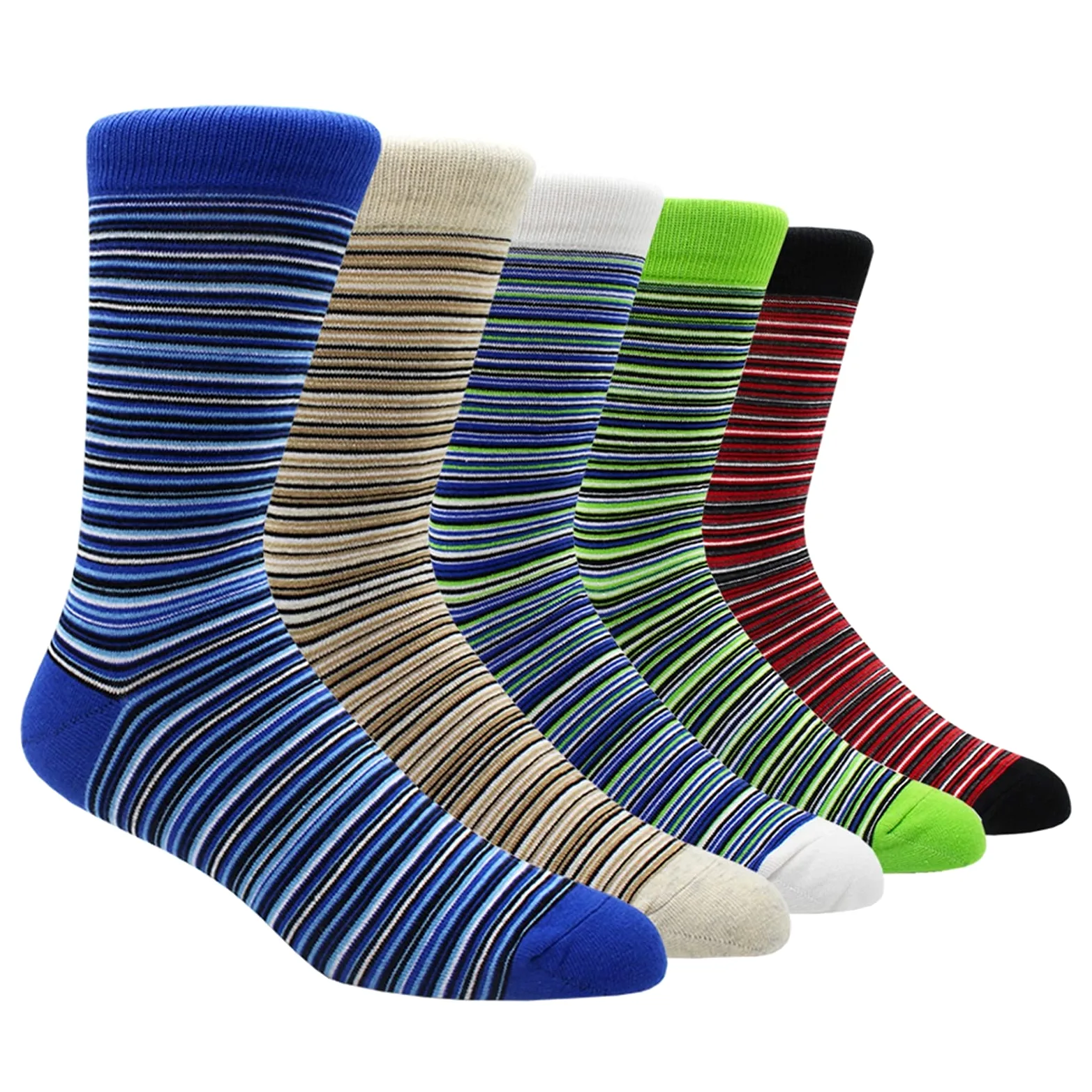 Talla 41-48 Casual Moda algodón Divertido Largo Mujeres y Hombres Calcetines Contraste Color Arco Iris Mayor tamaño Raya Calcetines for Hombres Ciclismo Calcetines