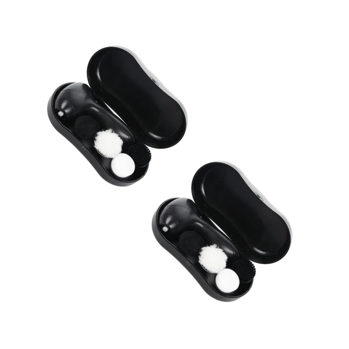 Homoyoyo 2 Juegos De Pulidora De Zapatos Portátil Limpiador De Zapatos Cepillo Para El Cuidado Del Calzado Kit De Pulido De Cuero De Mano Cepillo Para Lustrar Zapatos Color Aleatorio