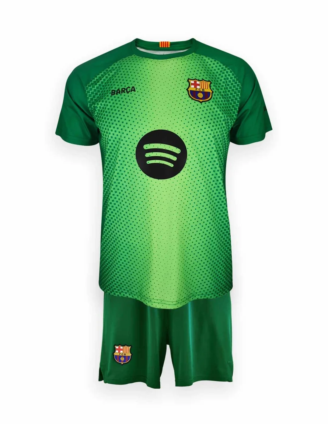FC Barcelona Equipación de Portero Niños Temporada 25/26 Conjunto Equipación porteros FCB Unisex niños (Pack de 1)