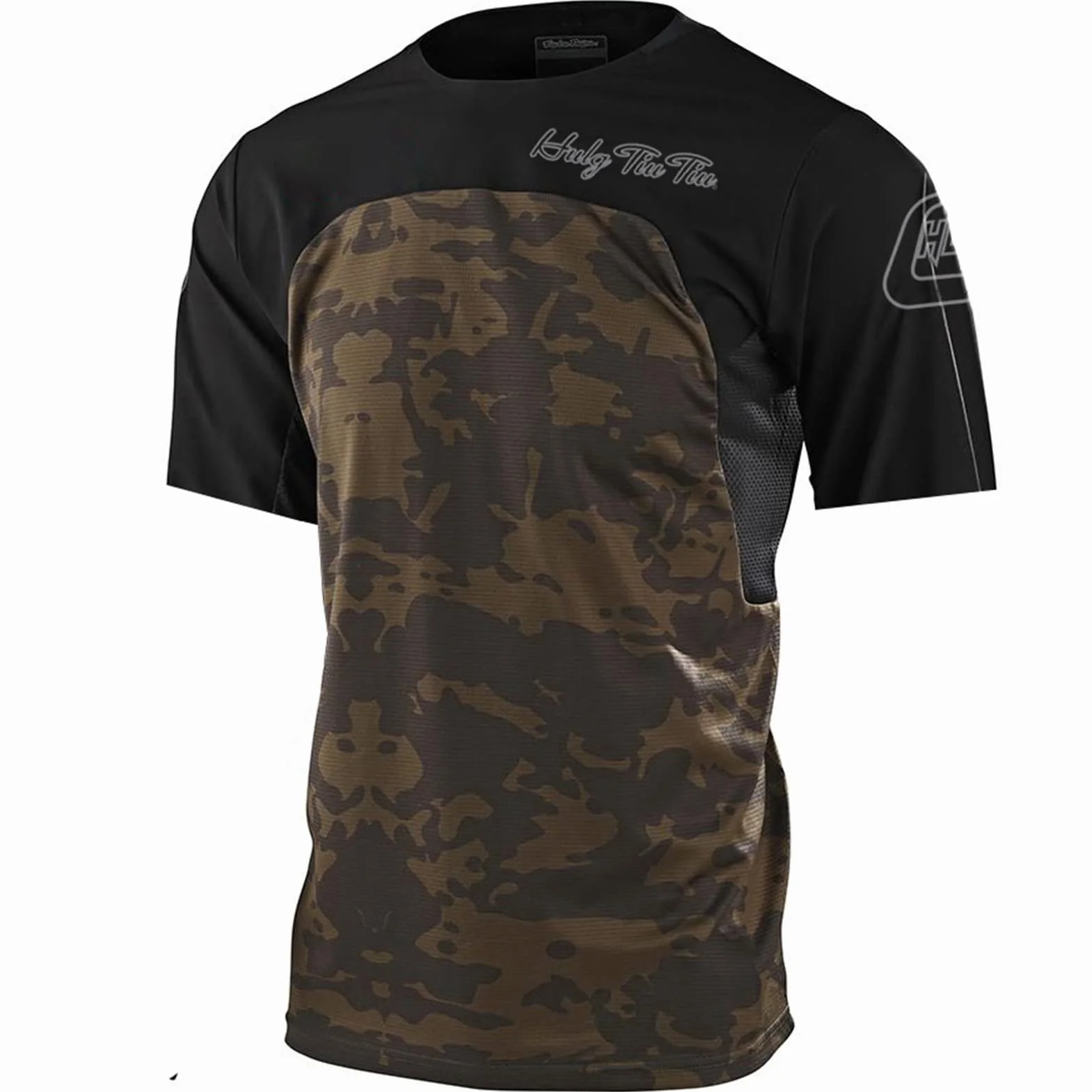Maillot Ciclismo Hombre Verano MTB Bicicleta Montaña Camiseta Mangas Cortas