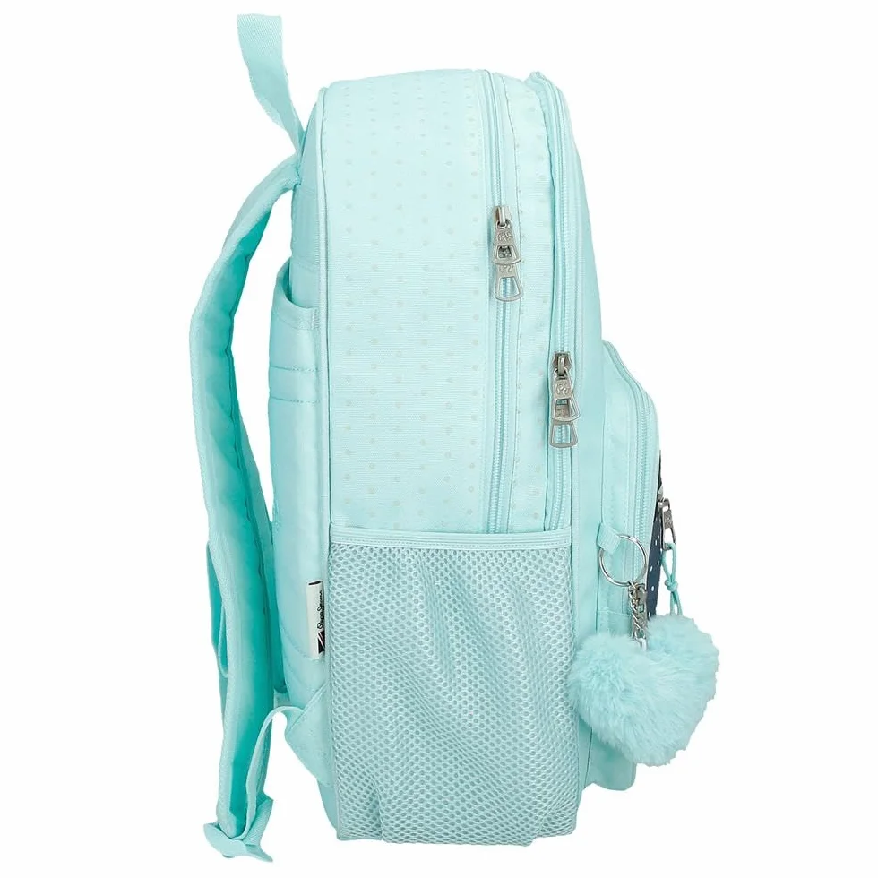 Pepe Jeans Dalma Mochila escolar mochila infantil fabricada en Poliéster, Tirantes anchos y ajustables que se adaptan, bolsillo frontal. De Joumma Bags