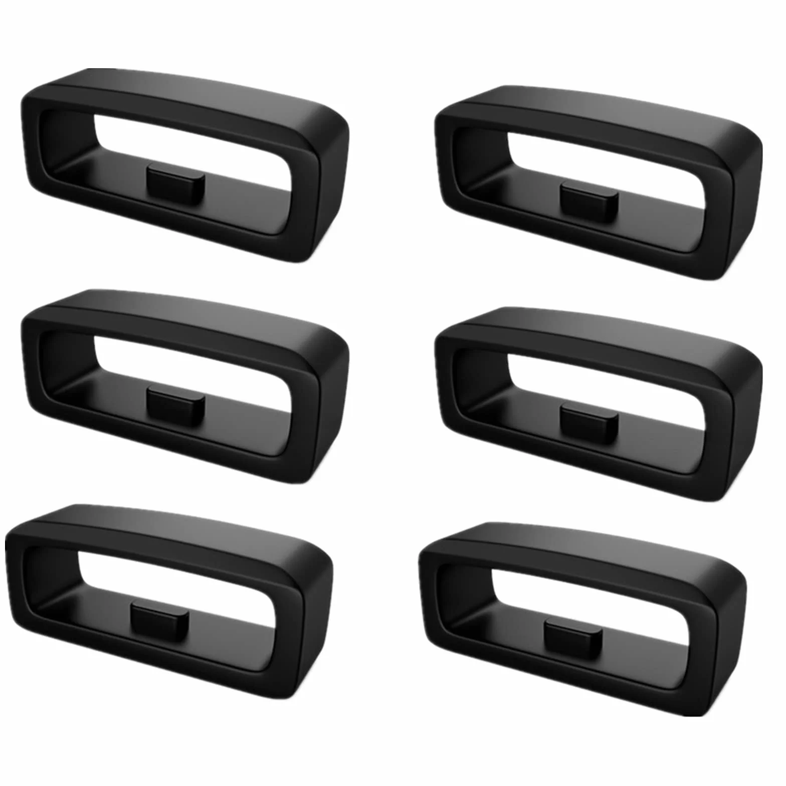 6 anillos de cierre compatibles con Garmin Fenix 7X /Fenix 7X Solar/Fenix 7X Sapphire Solar Correa de reloj de pulsera de 26 mm de silicona