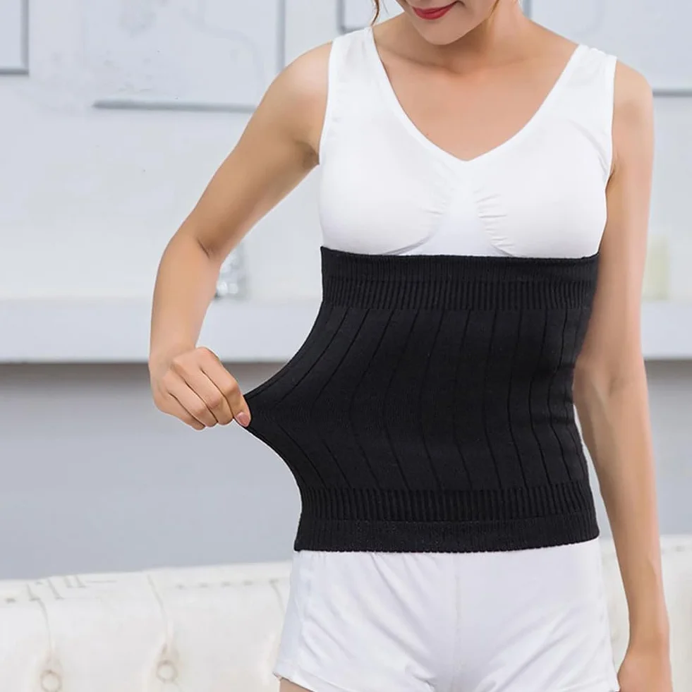 Rakiuty Calentador de Espalda,Cinturón de Calor para Lumbares,Cinturón Calentador de Invierno,Faja Lumbar Caliente para Hombres Mujeres para Cintura de Apoyo Caliente Dolores Menstruales