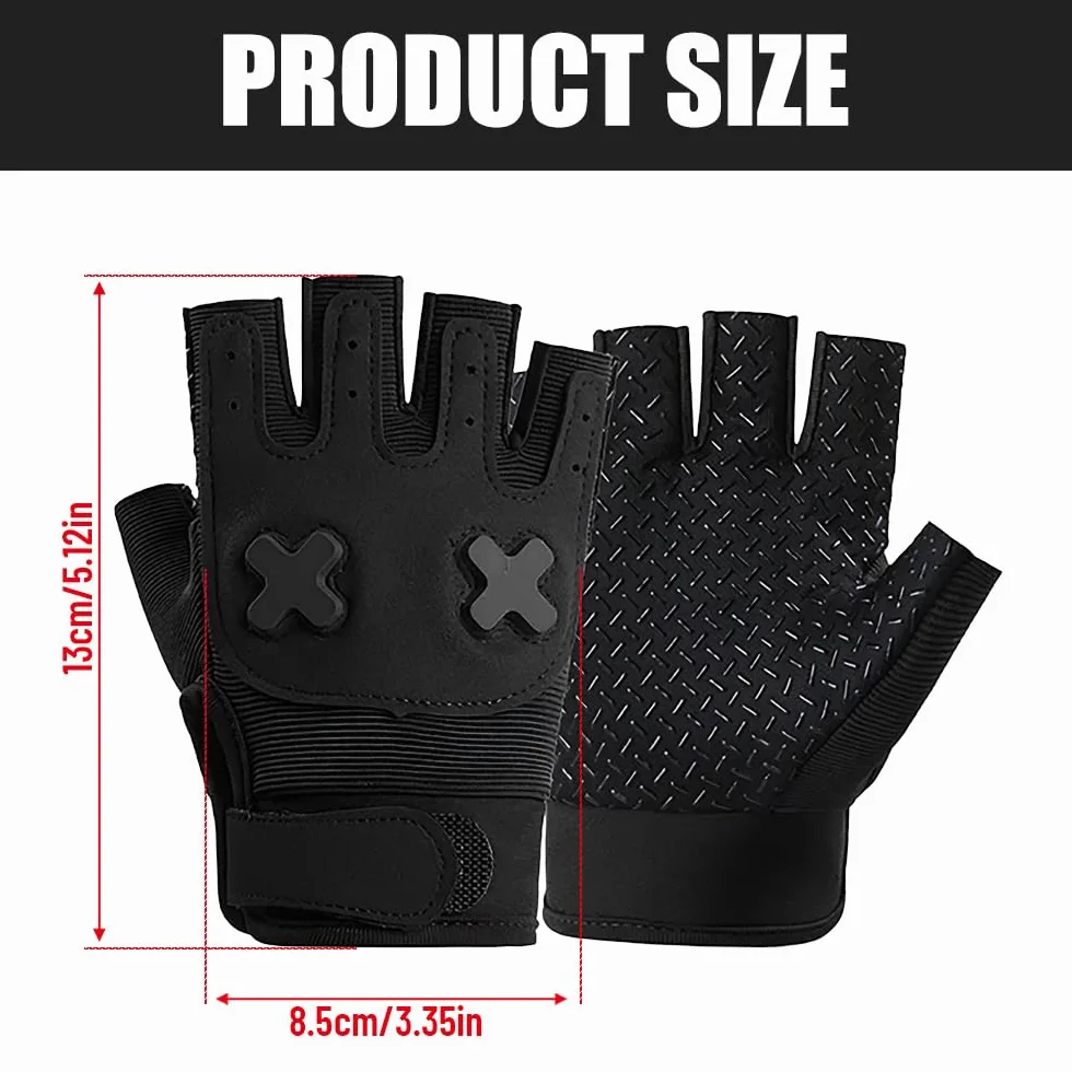 Guantes Bici Niño, Antideslizante, Transpirable, Guantes Ciclismo, para Niñas y Niños Edad 8-12, para Montar a Caballo, Andar en Bicicleta, Patinar y Andar en Patinete
