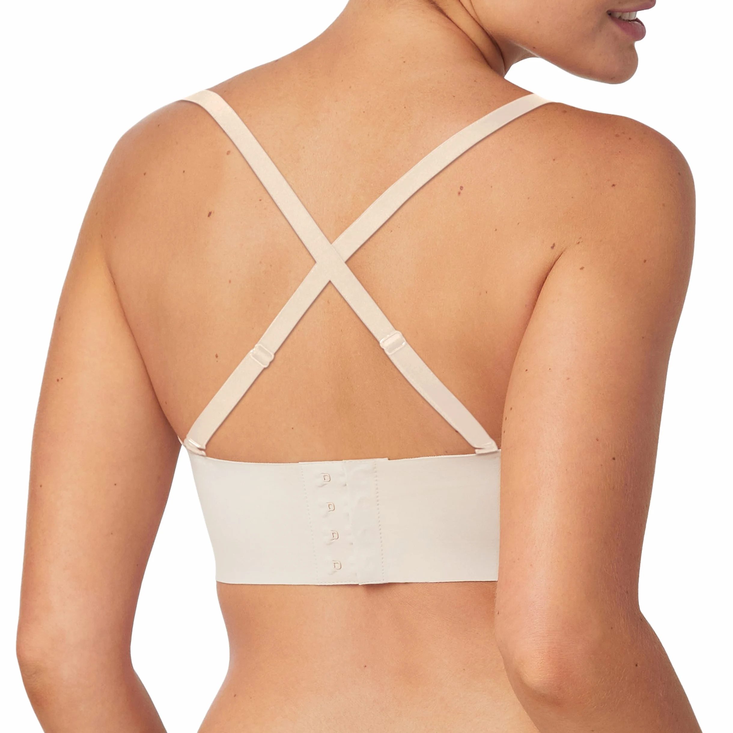 Maidenform Tailored Strapless Wire Free Bra Sujetador, Opaco para Mujer