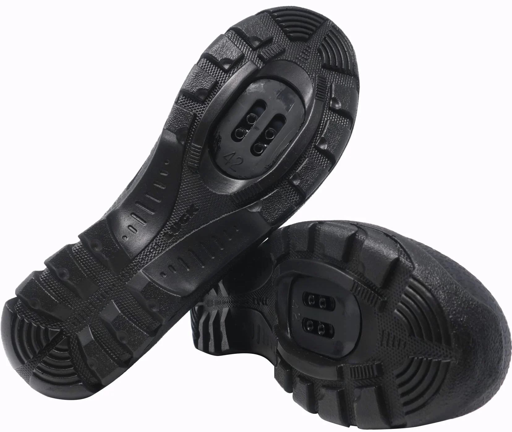 LUCK Zapatillas de Ciclismo Jupiter, Ideal para la práctica de Distintas disciplinas Gracias a su Suela de EVA, construida en una Sola Pieza de Micro Fibras súper Transpirables.