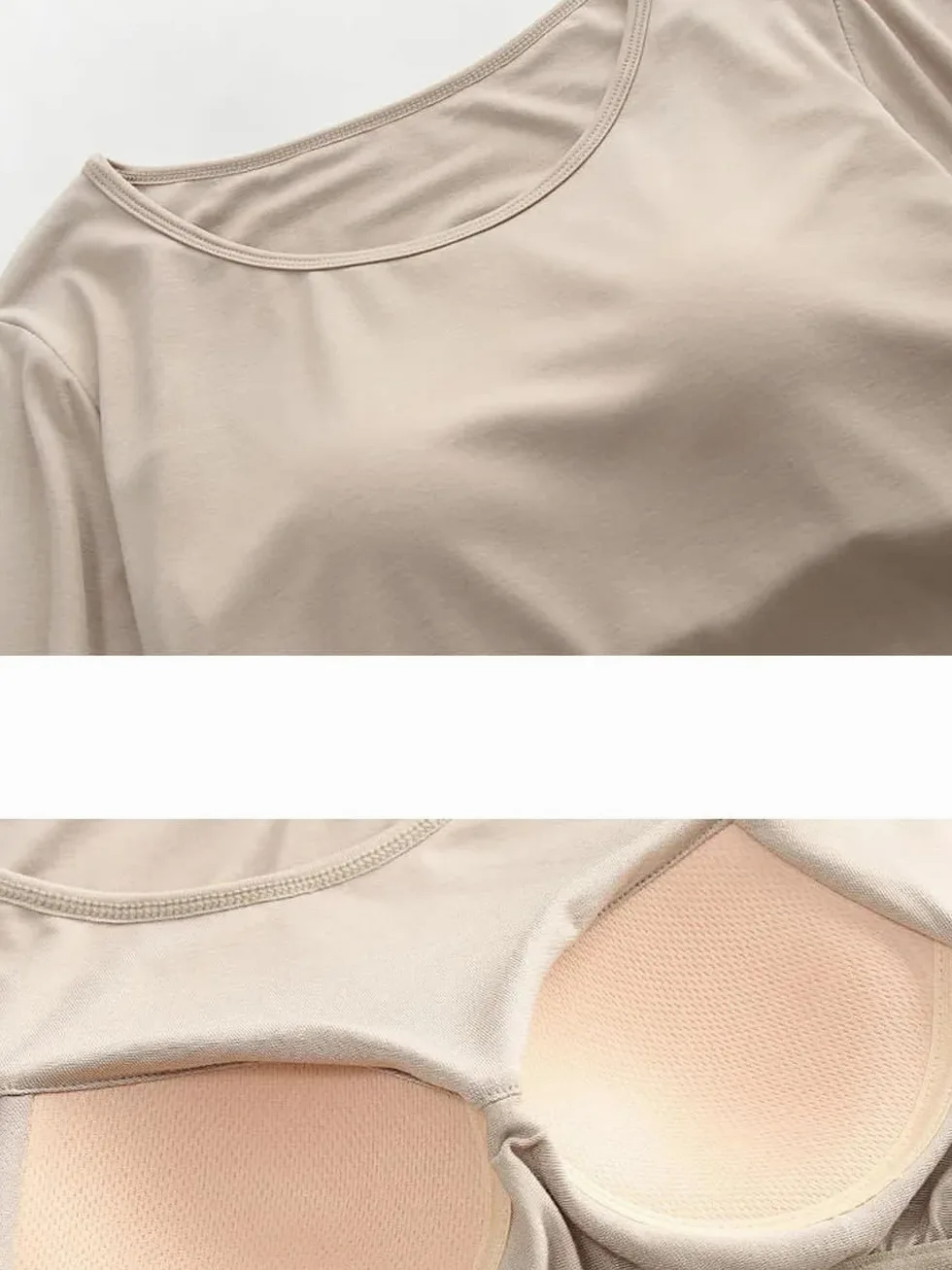 Camisón para Mujer - Camisones De Modal Cómodos para Mujer, Ropa De Dormir Informal con Relleno En El Pecho, Camisón Femenino, Vestido De Dormir para Primavera Y Verano