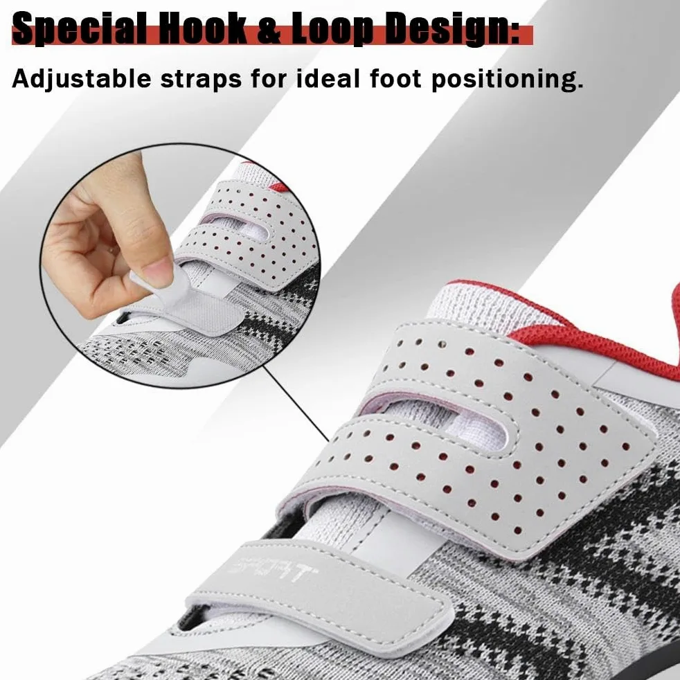 ULTIANT Zapatillas de Ciclismo Mujer y Hombre, compatibles con Las Zapatillas de Ciclismo Indoor Peloton, Zapatillas de Carretera con calas Look SPD SL Delta