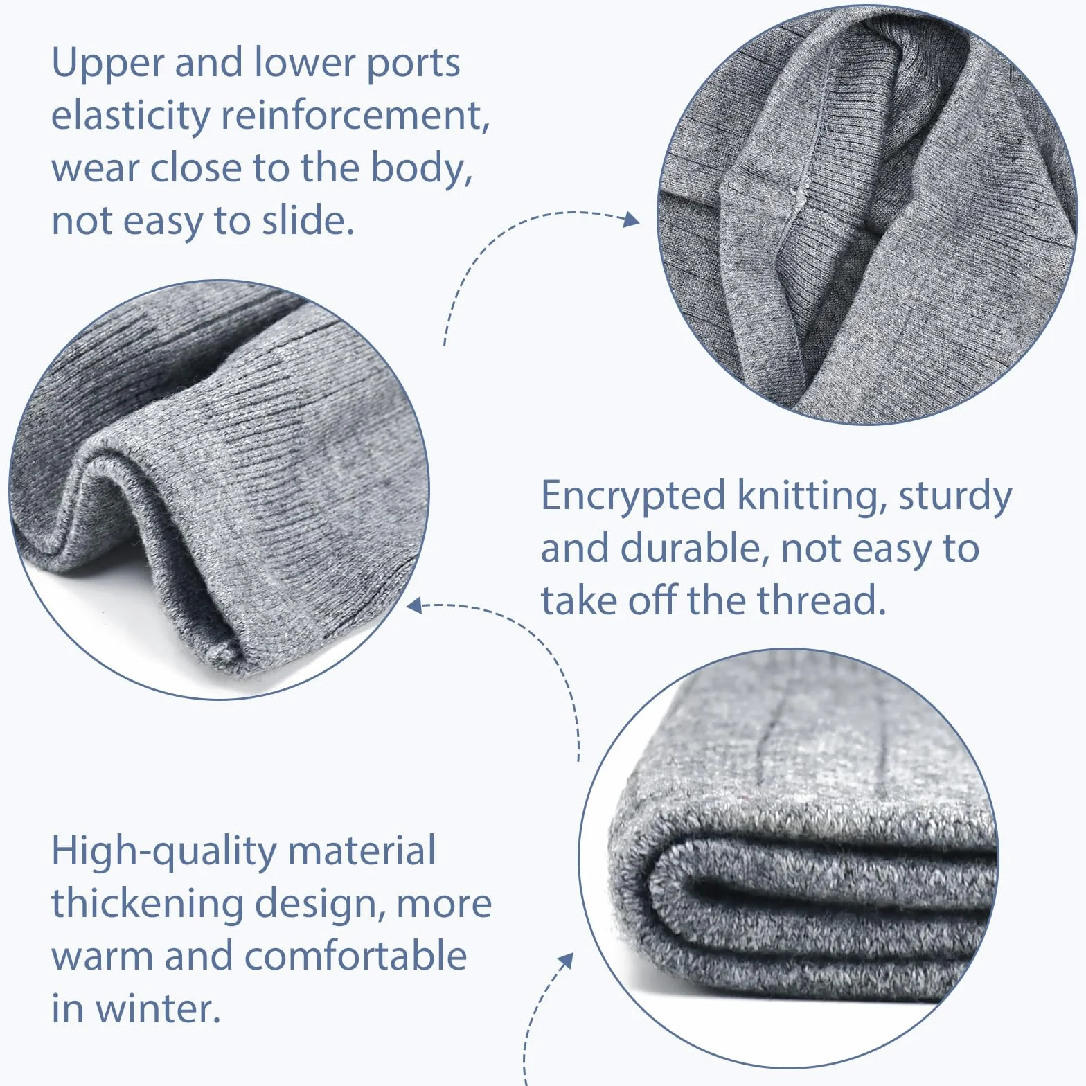 NAROSEBE Unisex Calentador de Cintura Faja Lumbar Gris Calentador de Cintura de Cachemira Cinturón Lumbar Mujer Cinturón Invierno Calentado de Lana Cinturón de Punto para Mantener el Calor