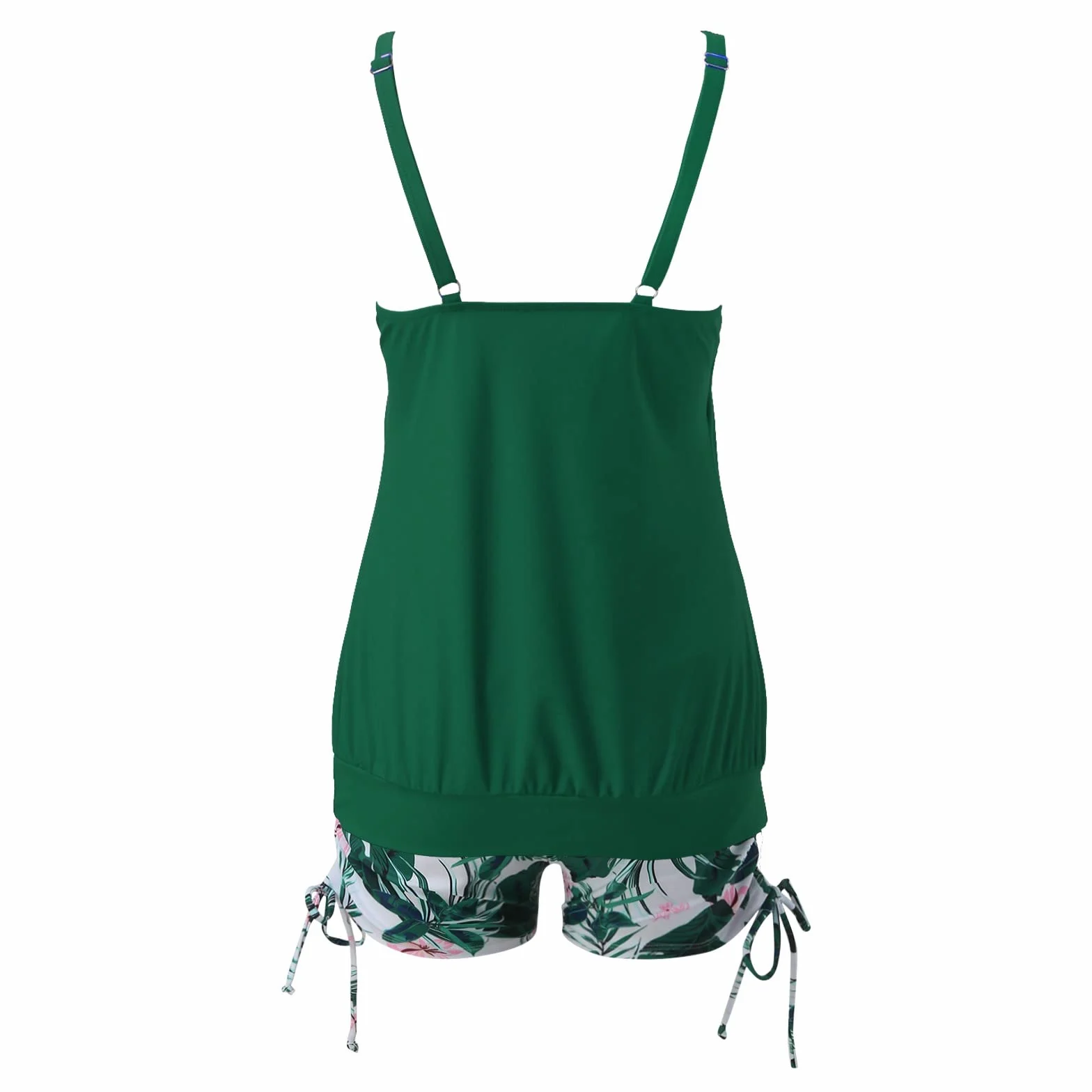 Tankini Mujer Cintura Alta 2 Piezas Traje Baño Adelgazante