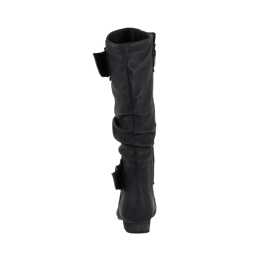 Elara Botas Mujer Boots Botines Deslizamiento Chunkyrayan