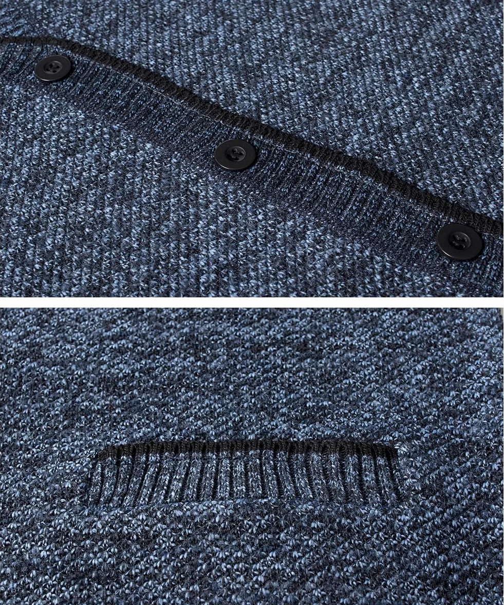 Chaleco de Punto para Hombre Cárdigan sin Mangas de Hombre Casuales Chaleco de Suéter Liso de Color Suéter de Punto Pullover Elegante