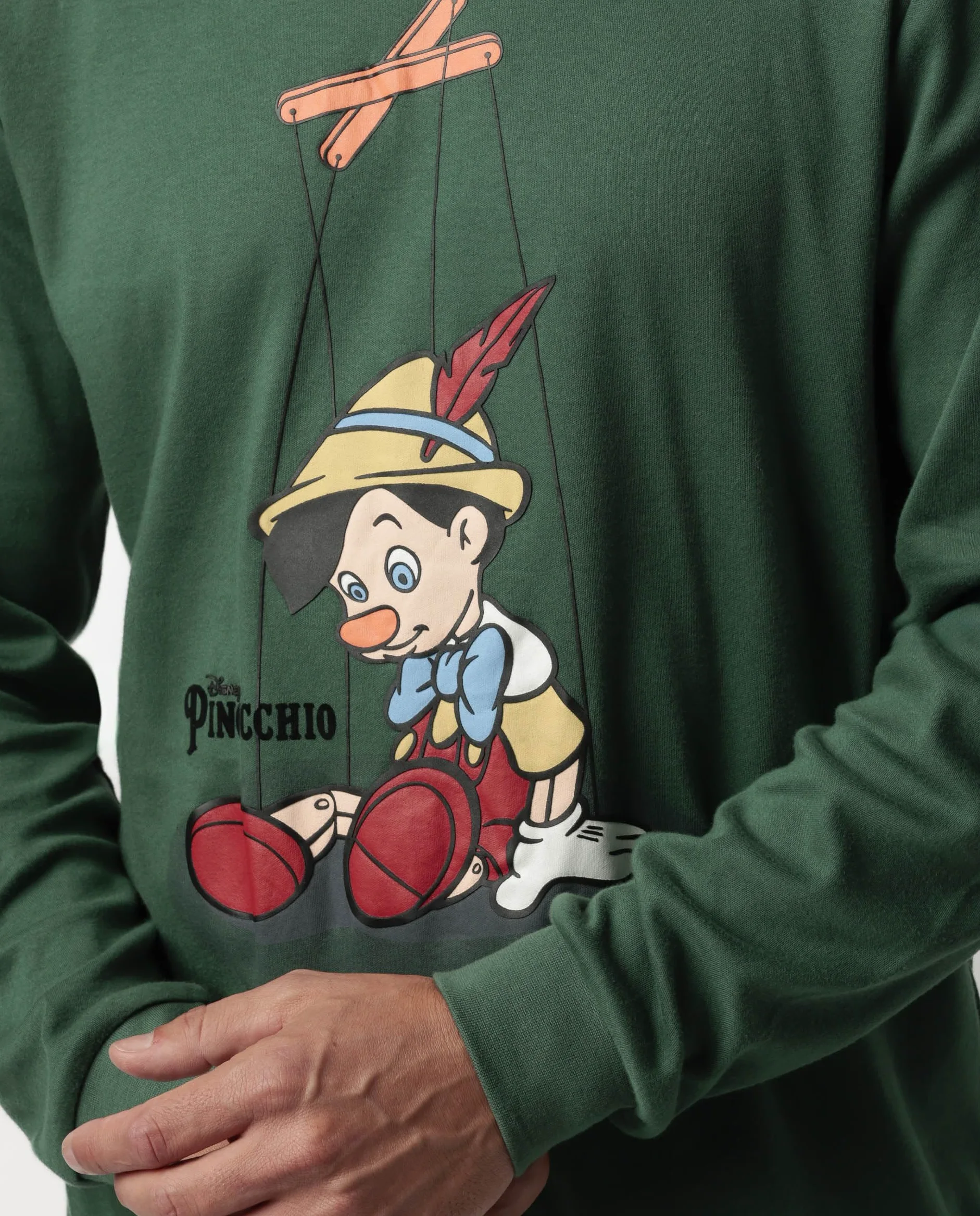 Disney Pijama Manga Larga Puppet Boy para Hombre