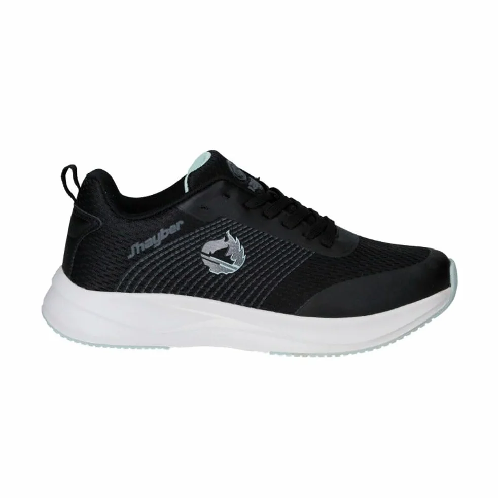 J´HAYBER - J’hayber ZS450983 Zapatillas Deportivas Mujer, Zapatillas Running y Fitness, Ligeras y Transpirables, Suela con Amortiguación, Cómodas para Deporte, Caminar y Uso Diario, Negras para: Mujer