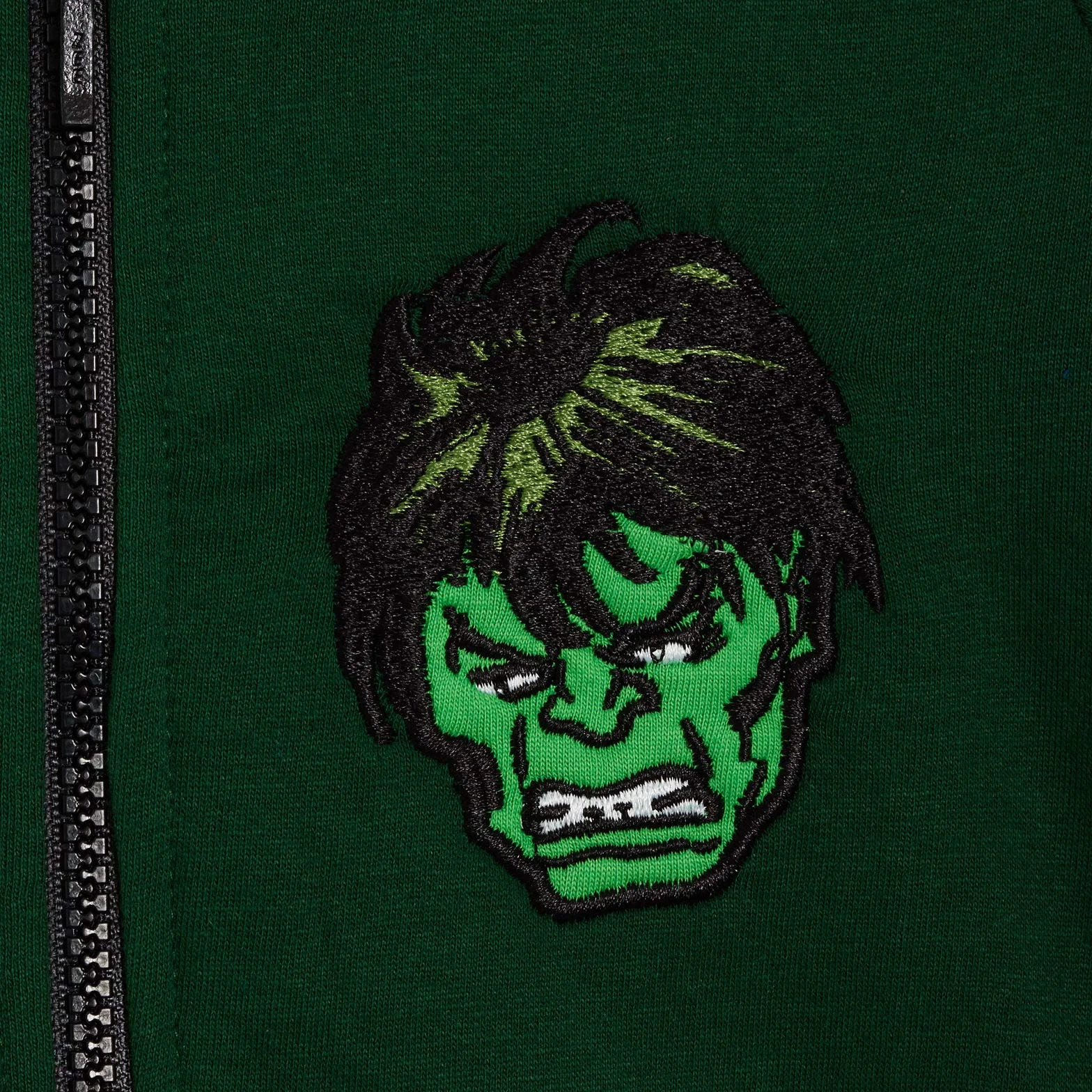 Marvel The Incredible Hulk Chaqueta con capucha y cremallera Niños Vengadores