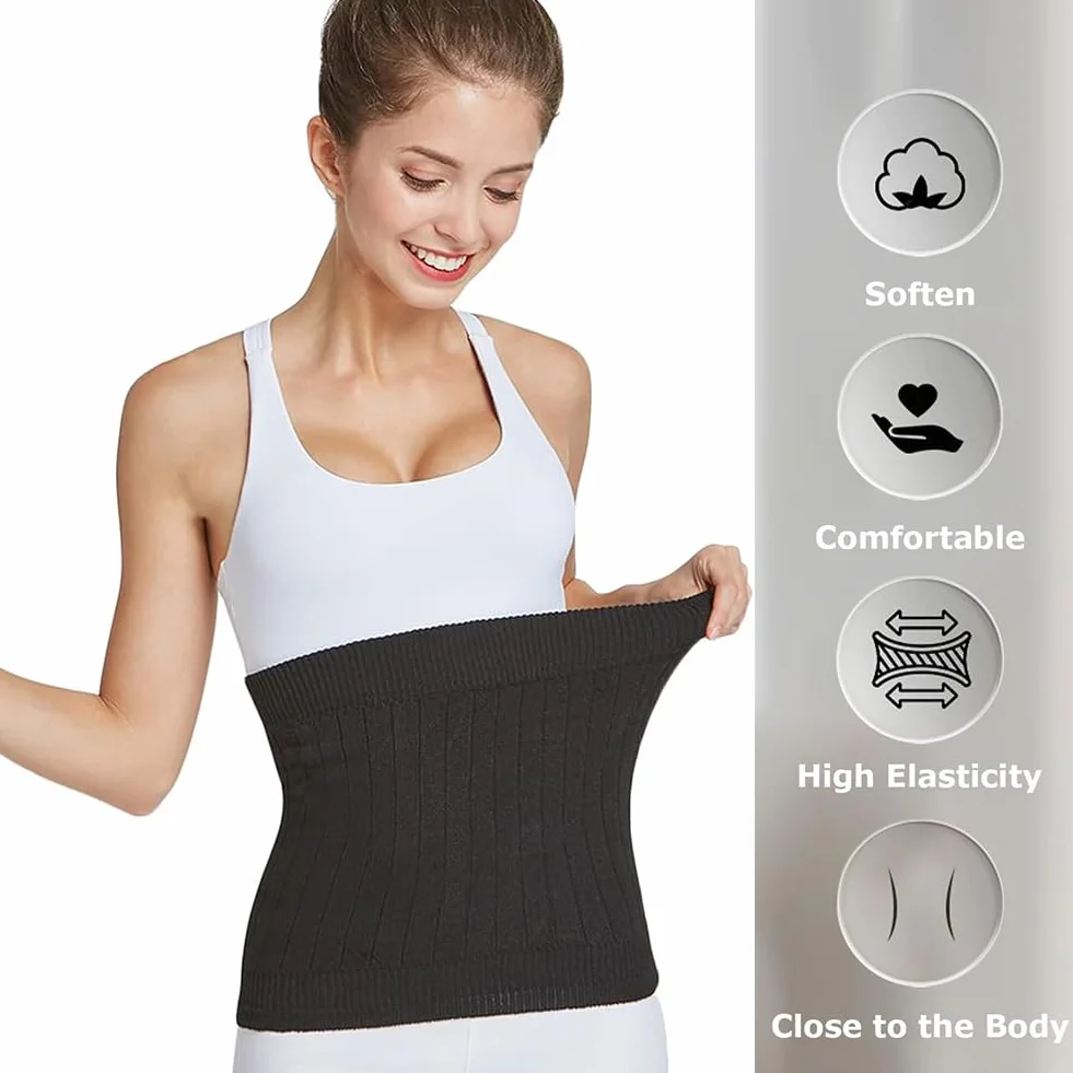 Rakiuty Calentador de Espalda,Cinturón de Calor para Lumbares,Cinturón Calentador de Invierno,Faja Lumbar Caliente para Hombres Mujeres para Cintura de Apoyo Caliente Dolores Menstruales