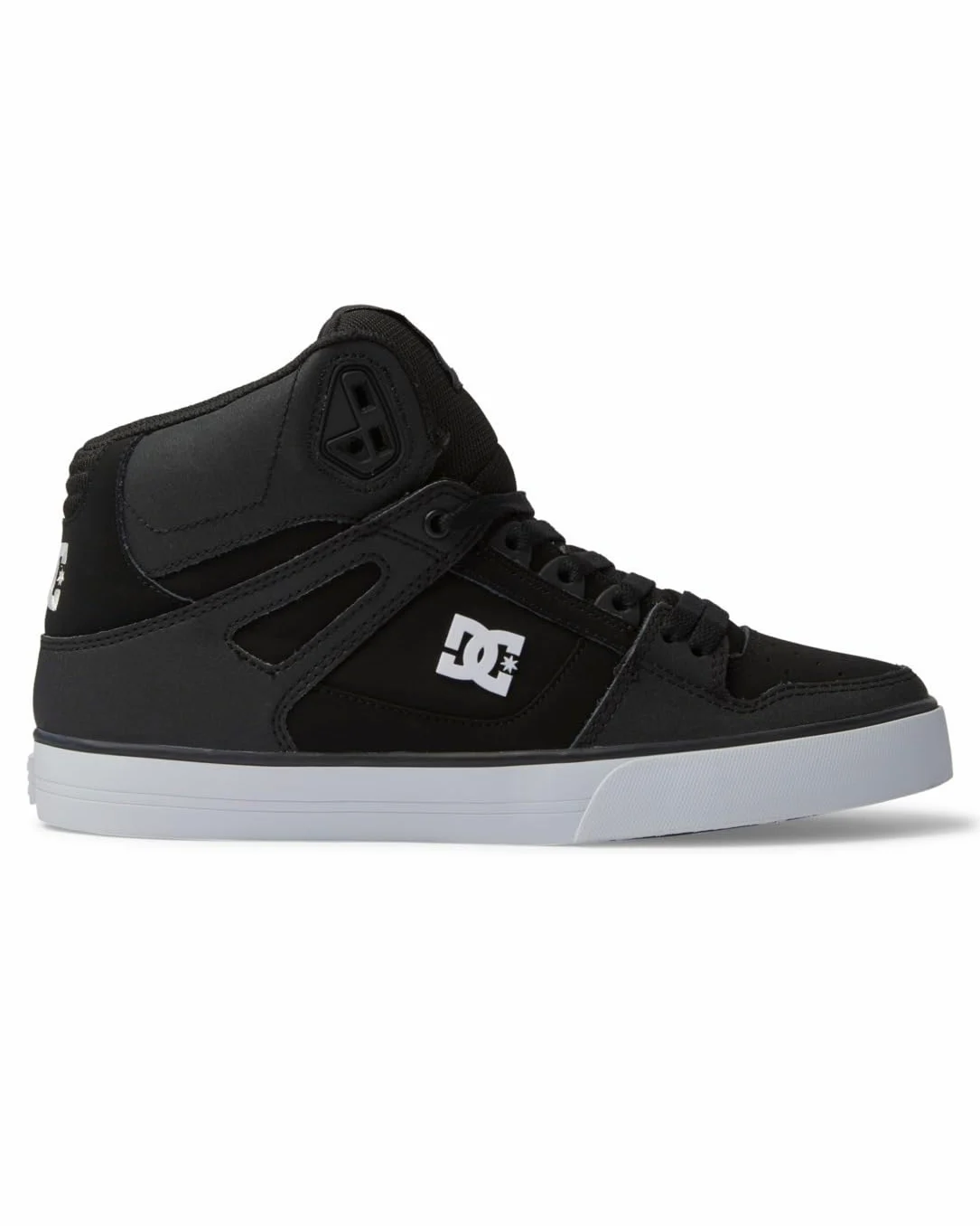 DC Shoes Pure High-Top WC Zapatillas, Hombre, Multicolor (Black/Black/White), 41 EU