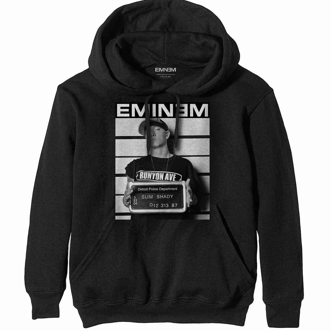Eminem Arrest Sudadera con capucha negra