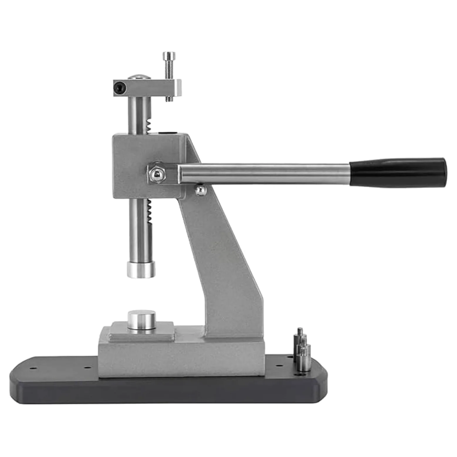 Kit de herramientas para abrir cajas de reloj, máquina de prensa ajustable con 25 troqueles para abrir y cerrar cajas de reloj, versátil para talleres de reparación y proyectos de bricolaje