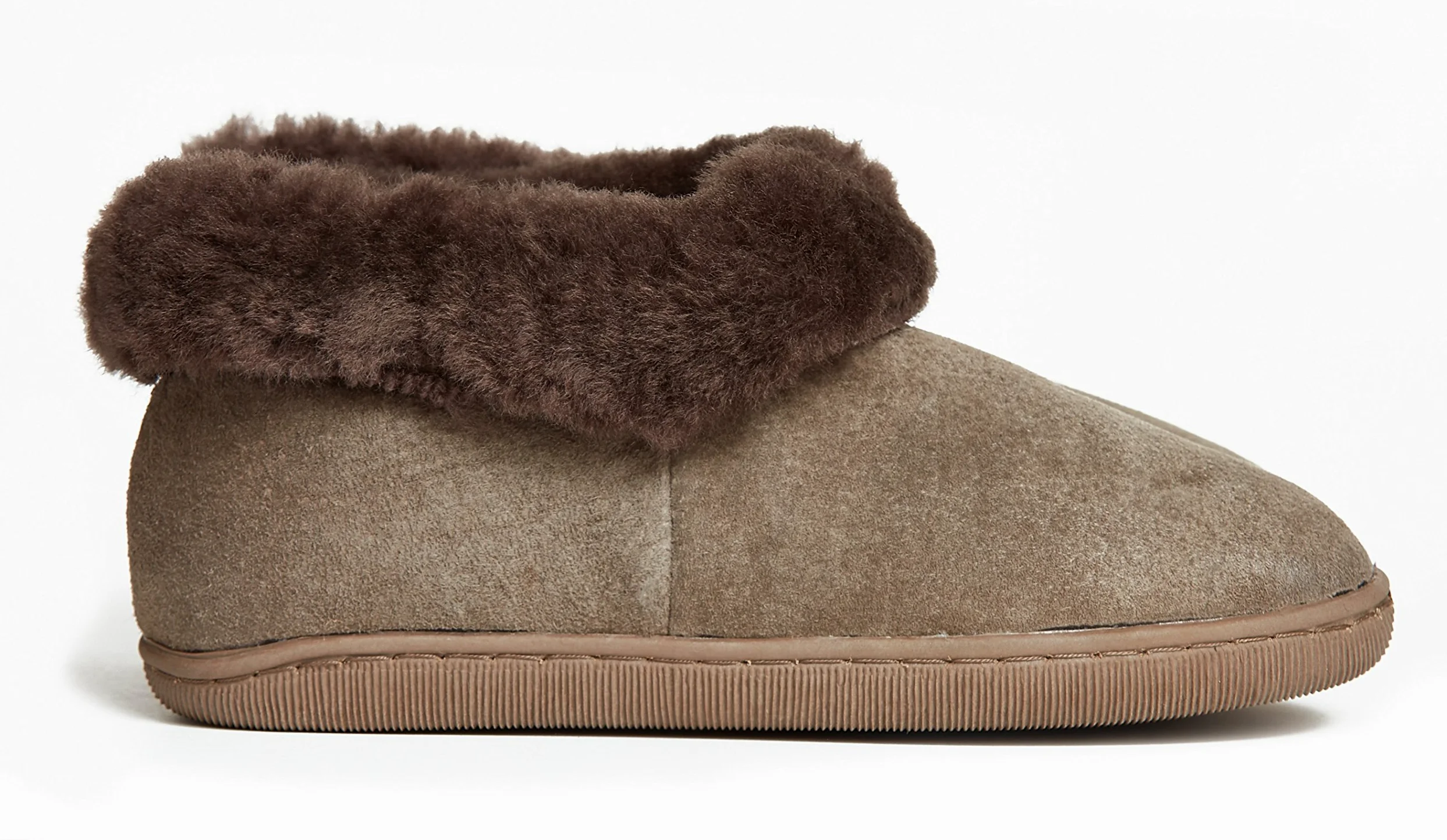 Reissner Lammfelle Zapatillas de casa de Piel de Oveja Creta