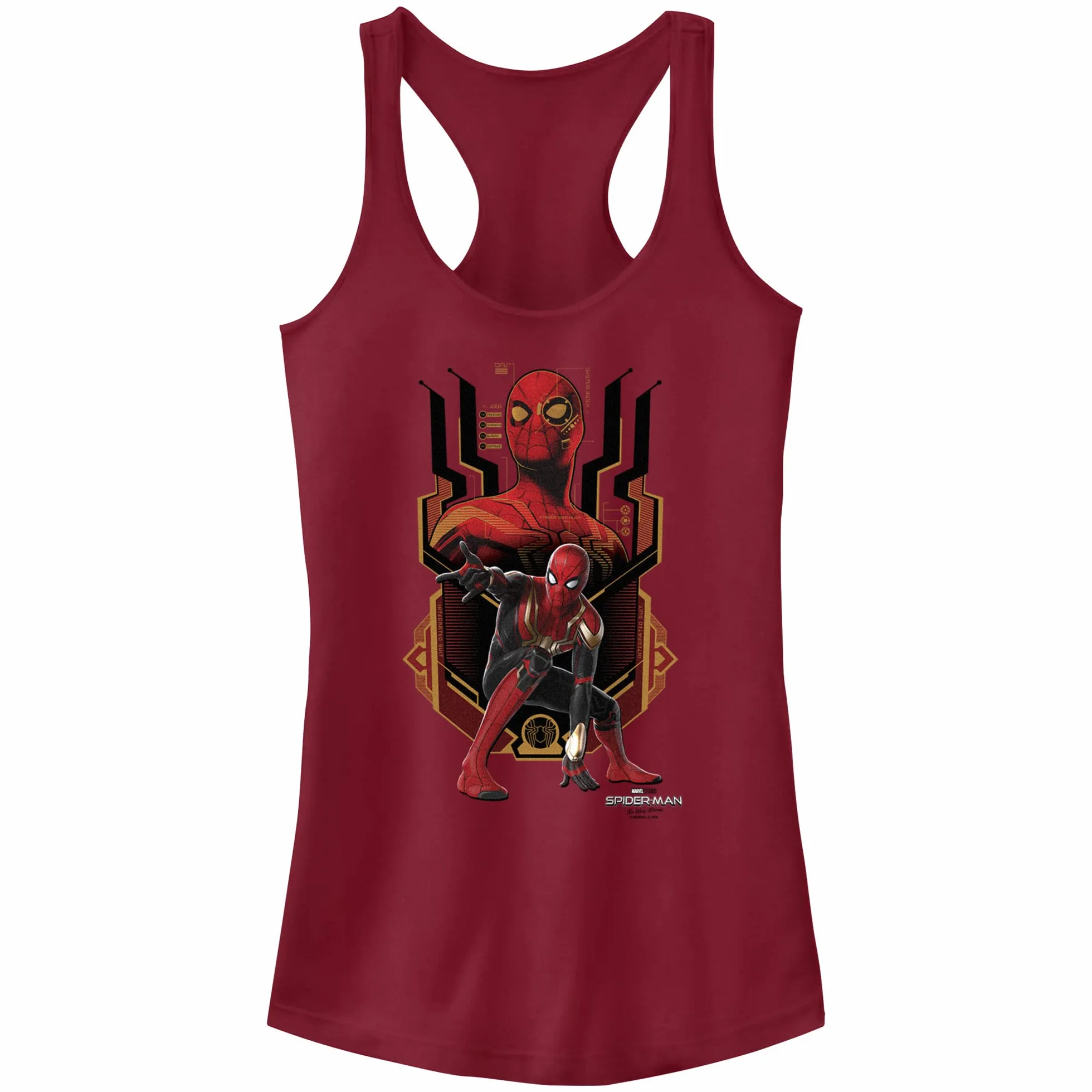 Marvel Traje Integrado Camiseta para Mujer
